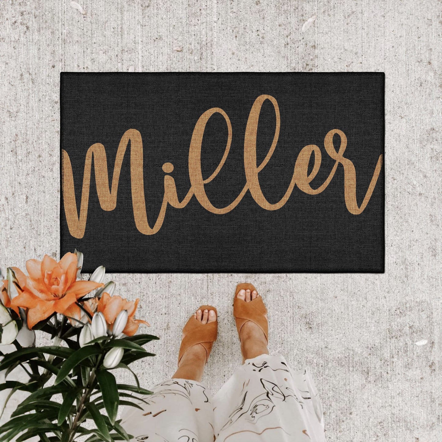 Personalized Name Door Mat-1