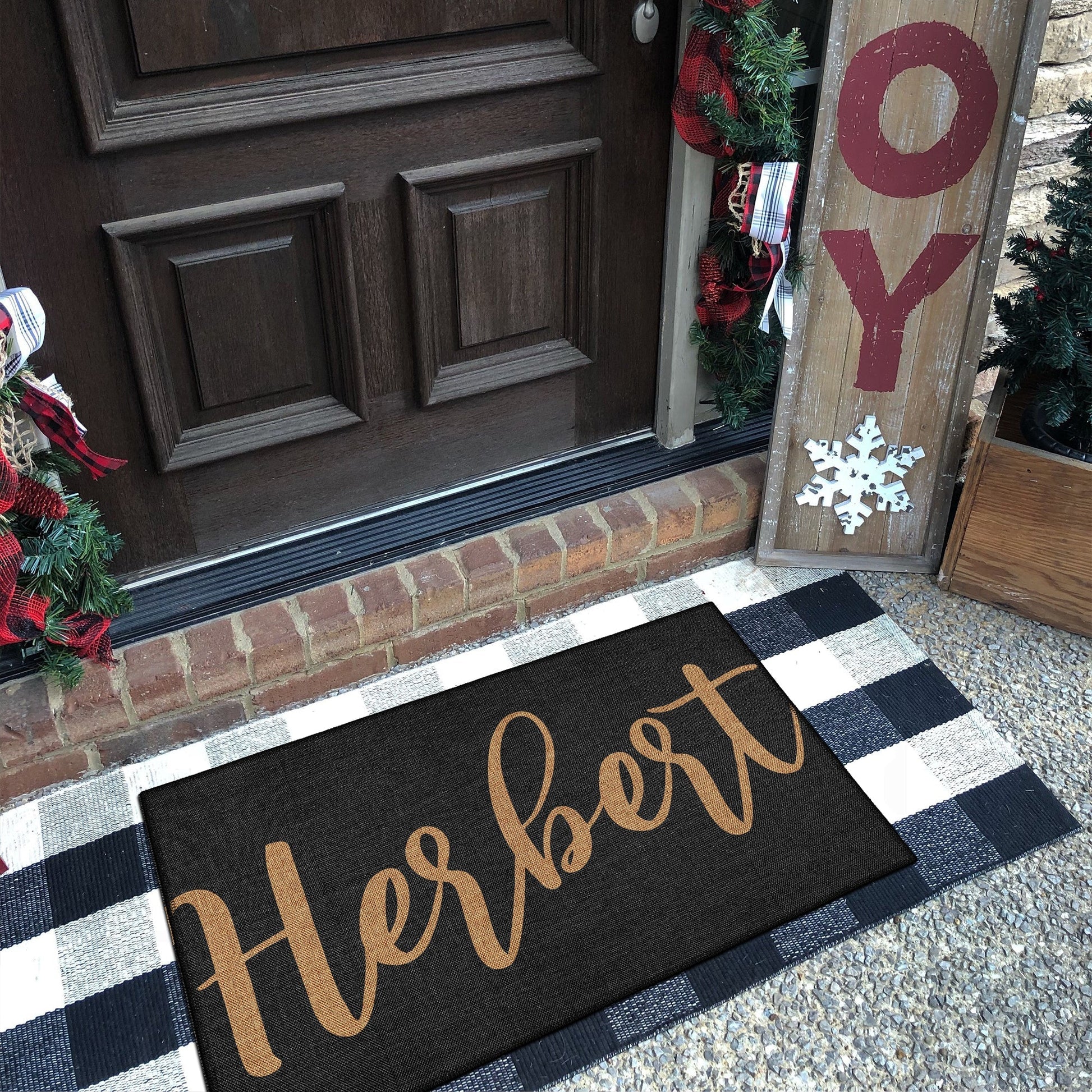 Personalized Name Door Mat-2