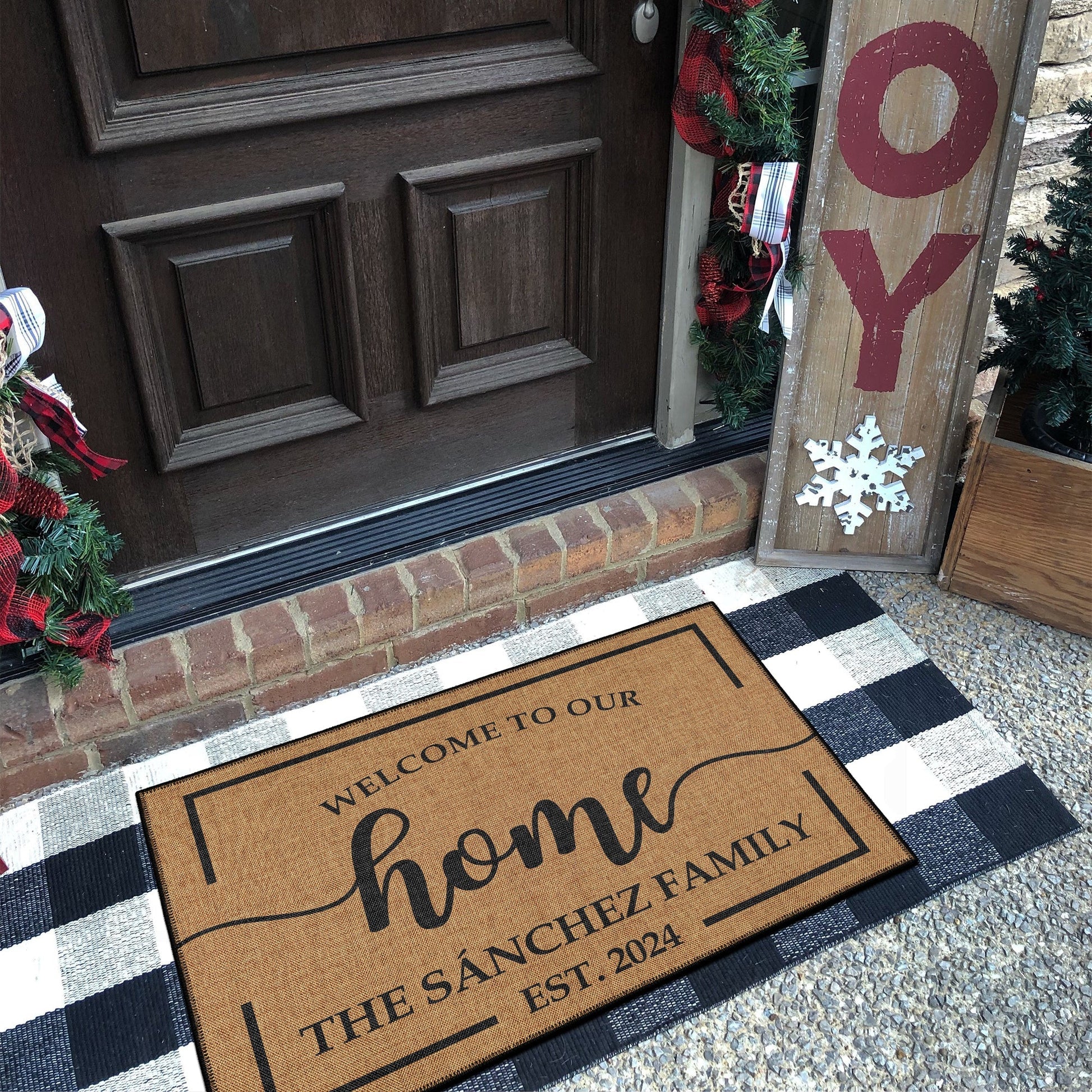 Custom Welcome Door Mat-4