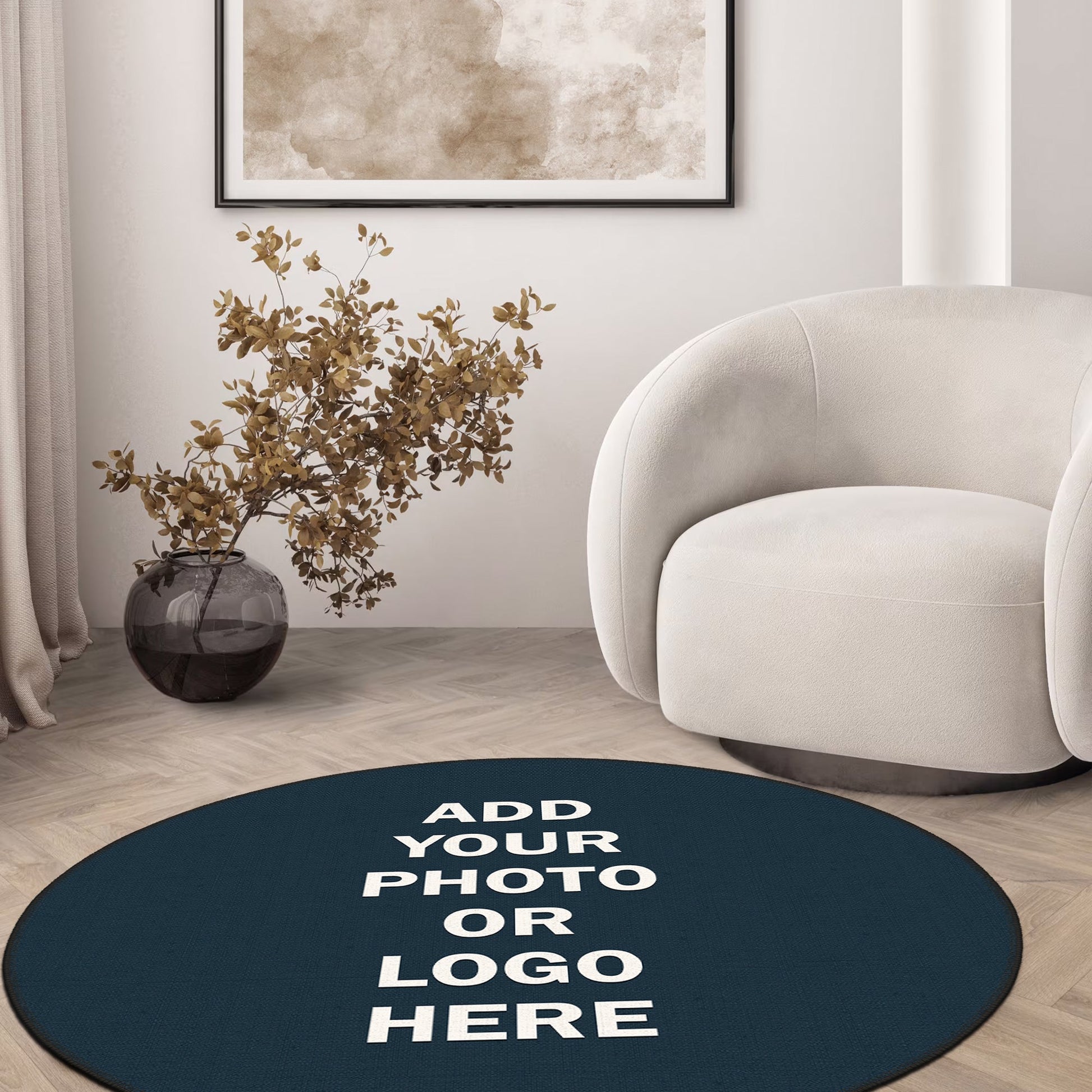 Custom Round Rug-1