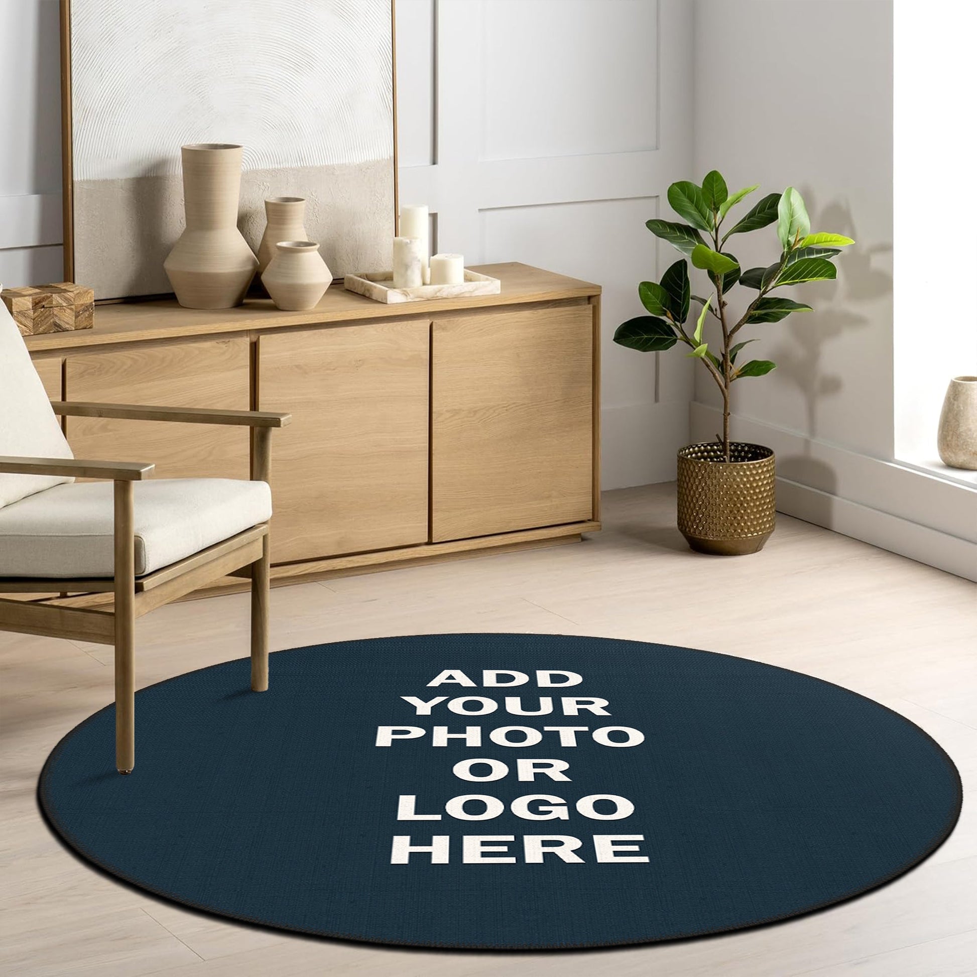 Custom Round Rug-2