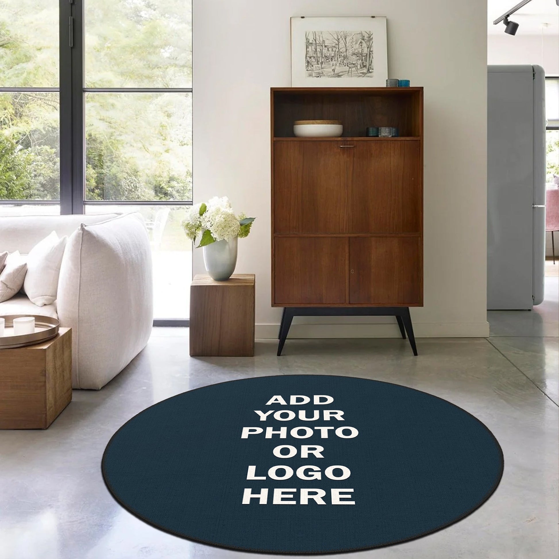 Custom Round Rug-3