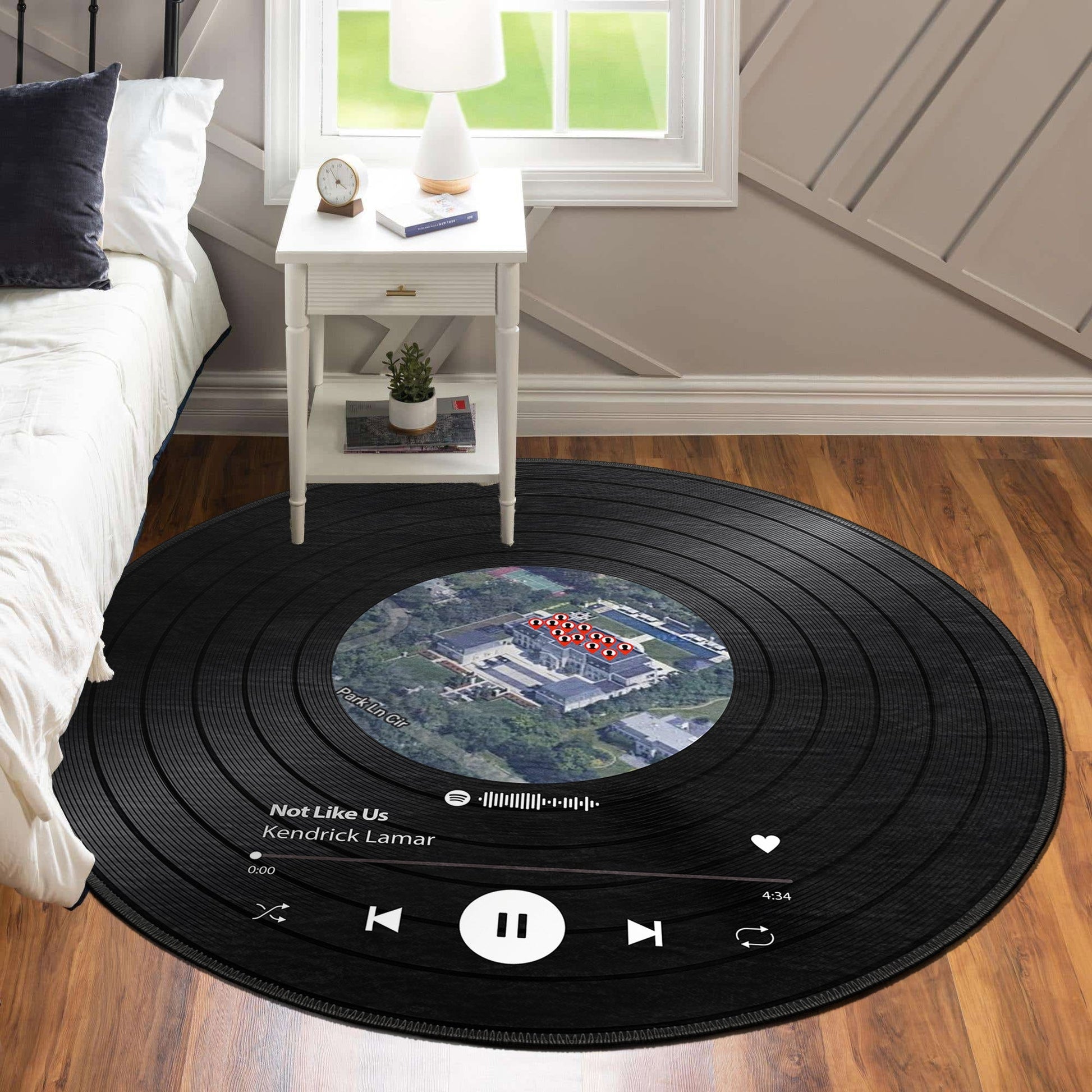 Custom Plaque Spotify Rug-2