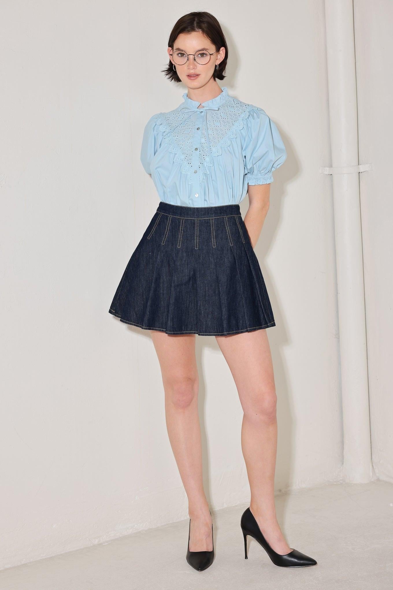 [PREORDER] SWEET NOTE MOMENT WOVEN TOP