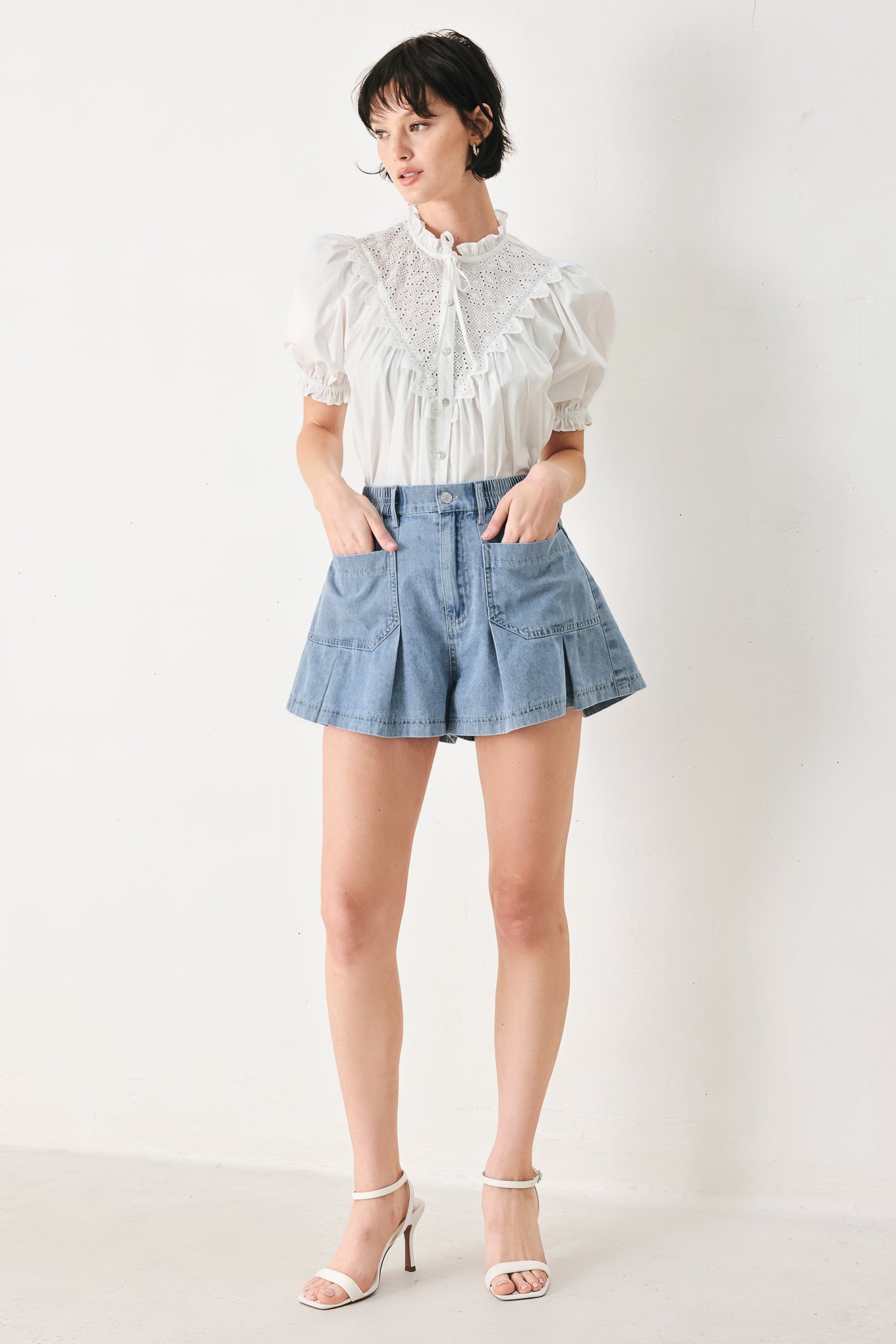 [PREORDER] SWEET NOTE MOMENT WOVEN TOP