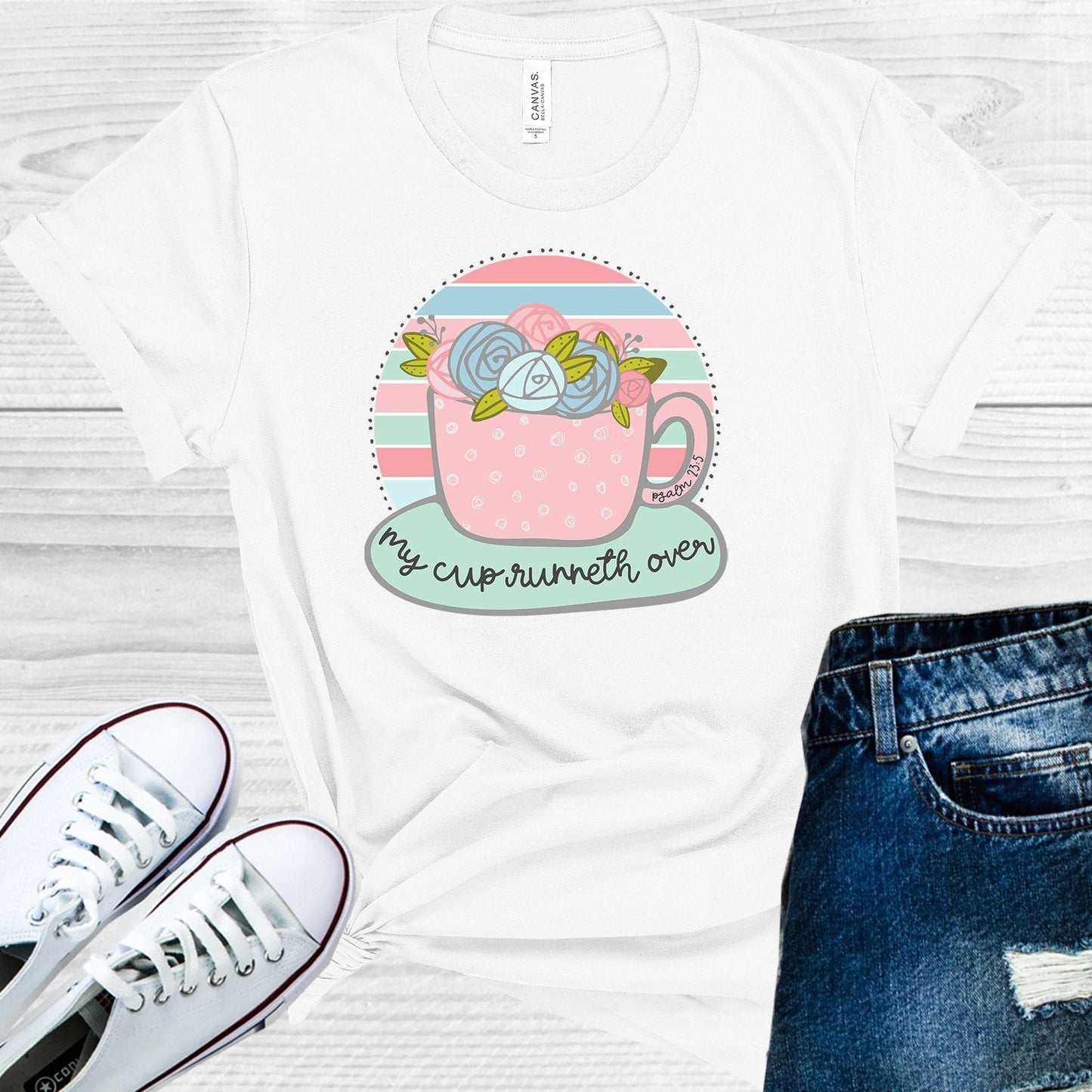 My Cup Runneth Over Graphic Tee