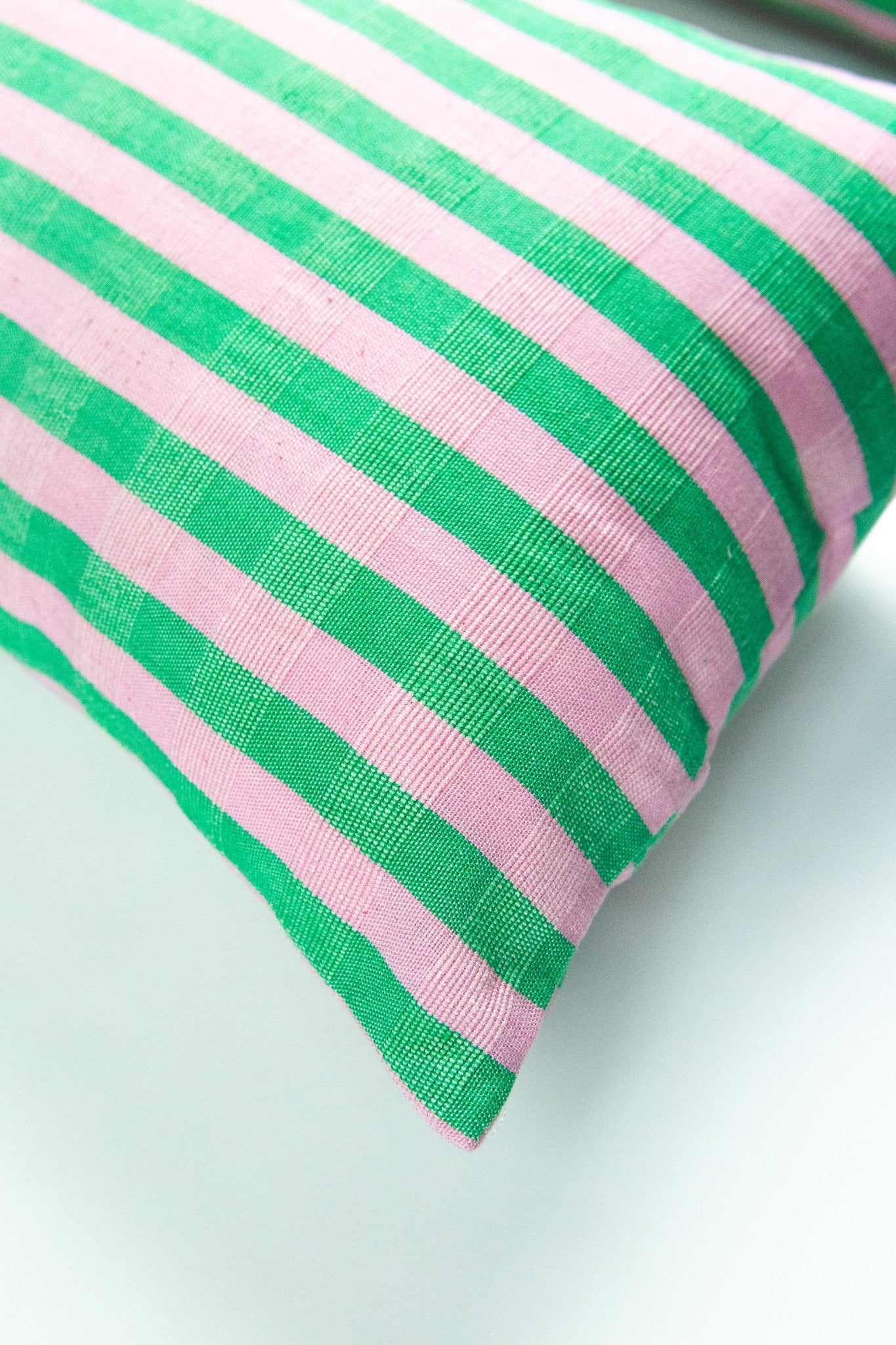 Flora Stripe Pillow