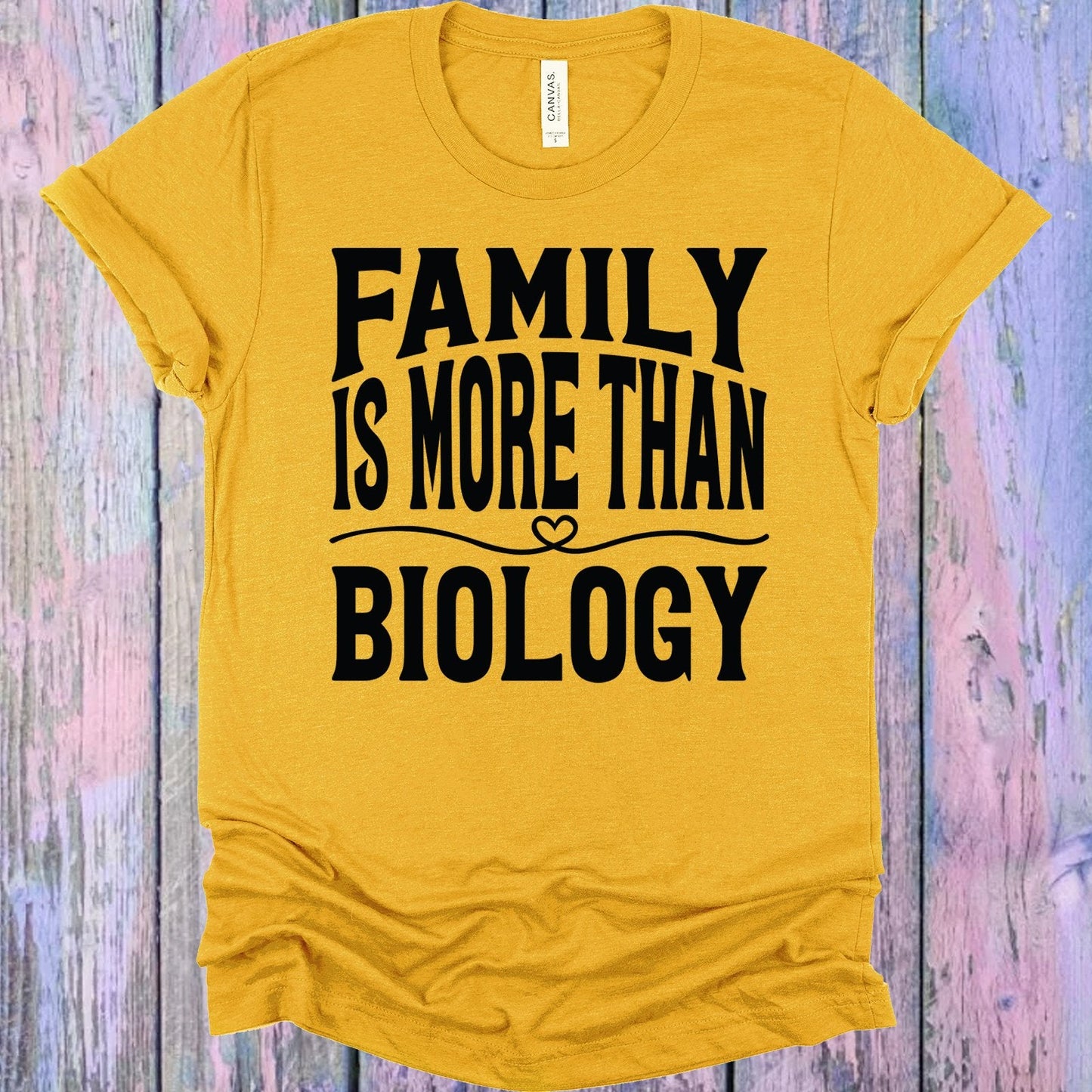 Family is More Than Biology Graphic Tee