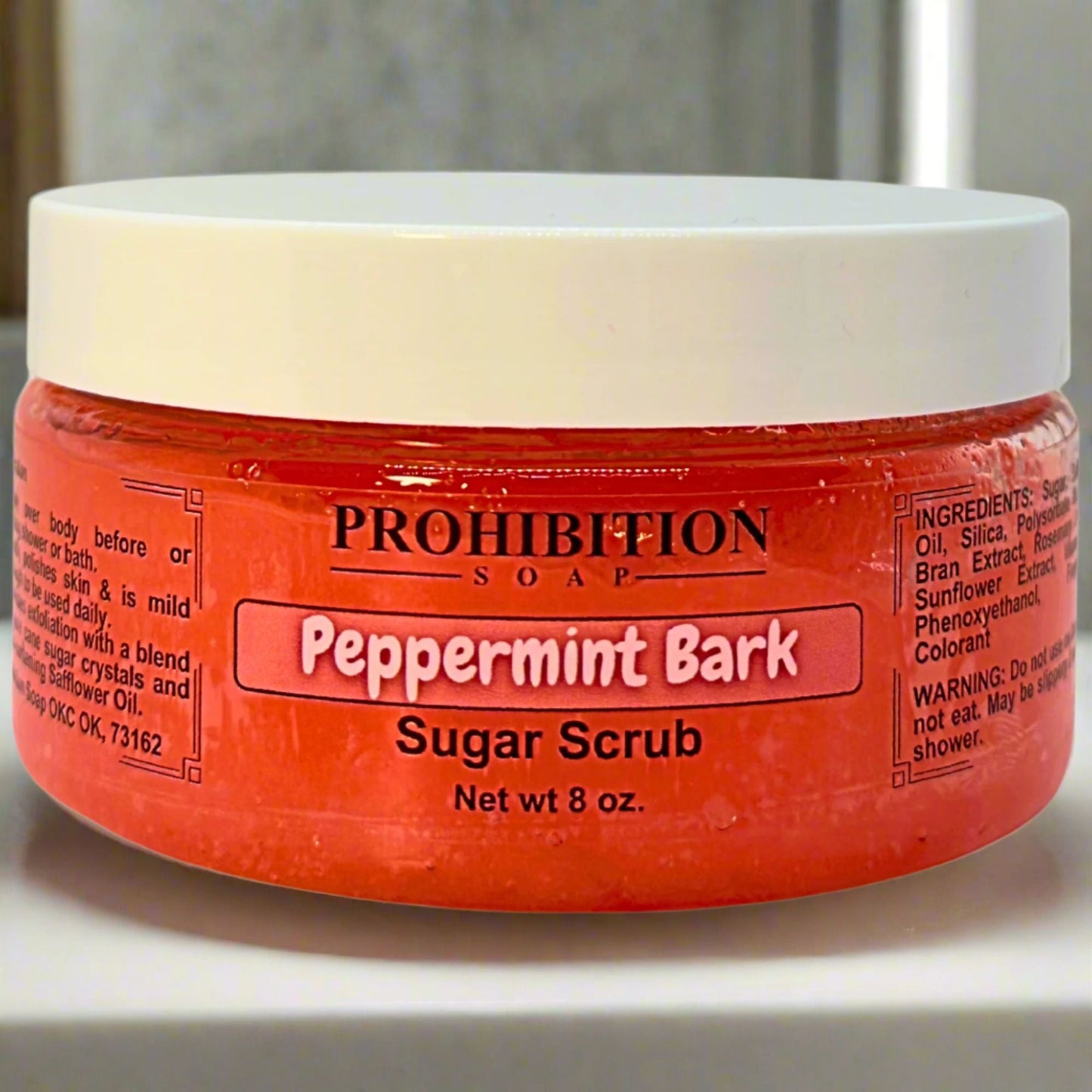 Peppermint Bark Sugar Scrub