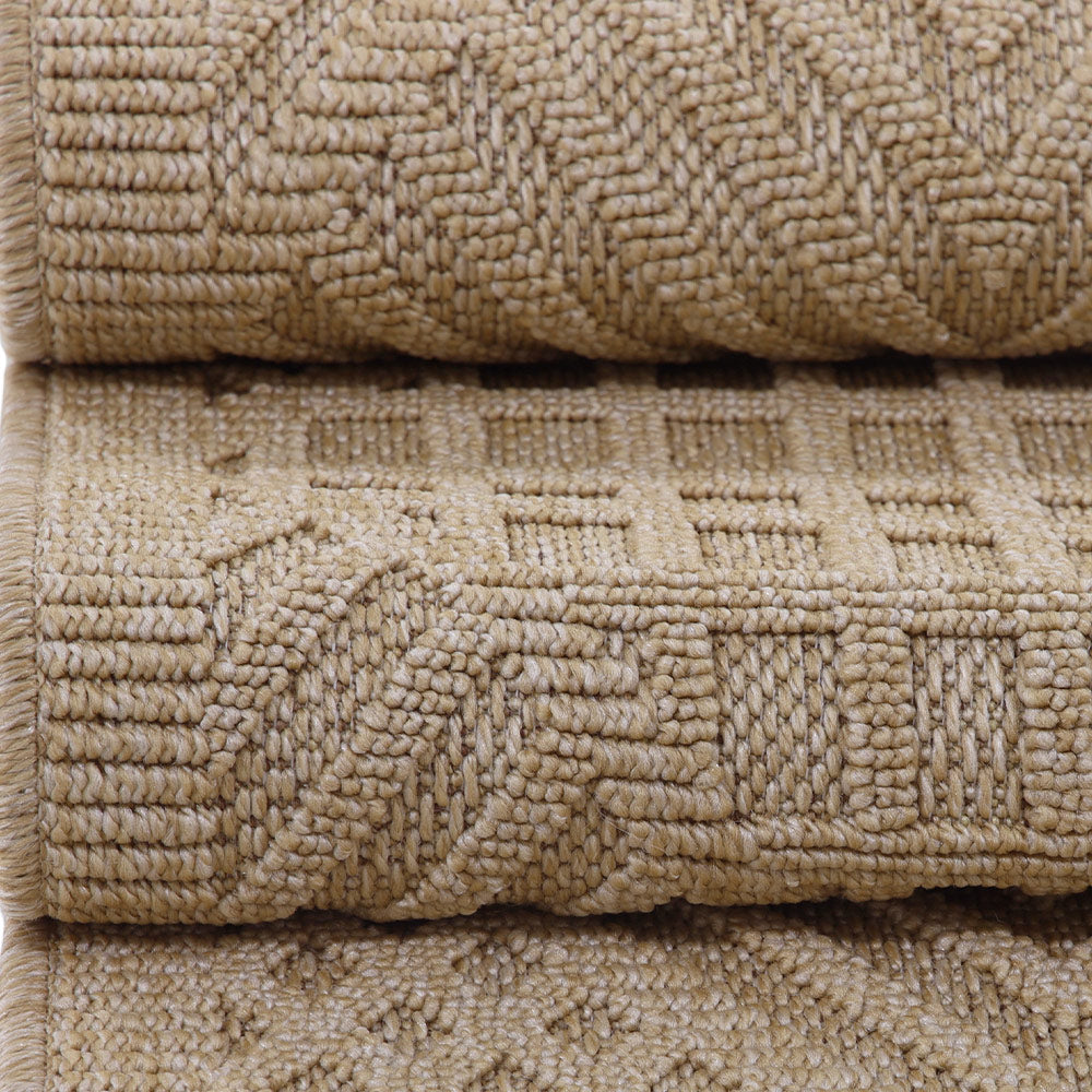 Fava Beige Machine Woven Rug-3