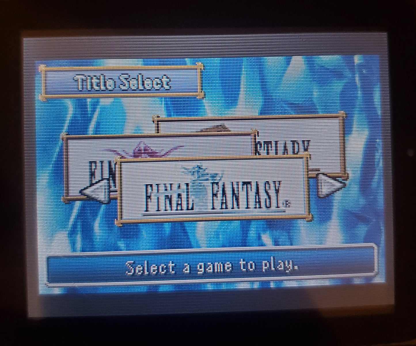 Final Fantasy 1 & 2 Dawn of Souls GBA Video Game Boy Advance Nintendo 2004