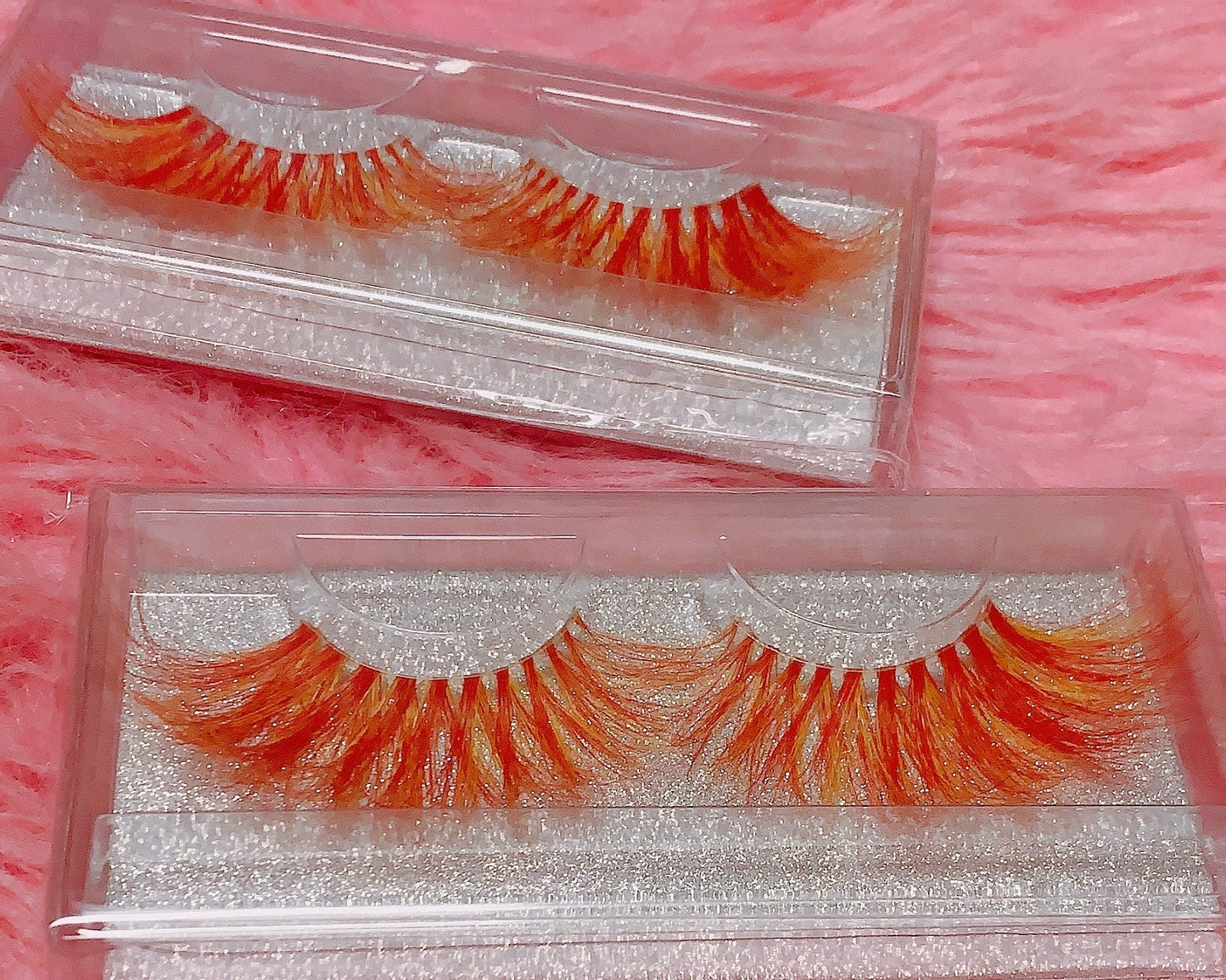 *FLAME* (Orange/Red) DOLLicious COLORBLAST Lashes!