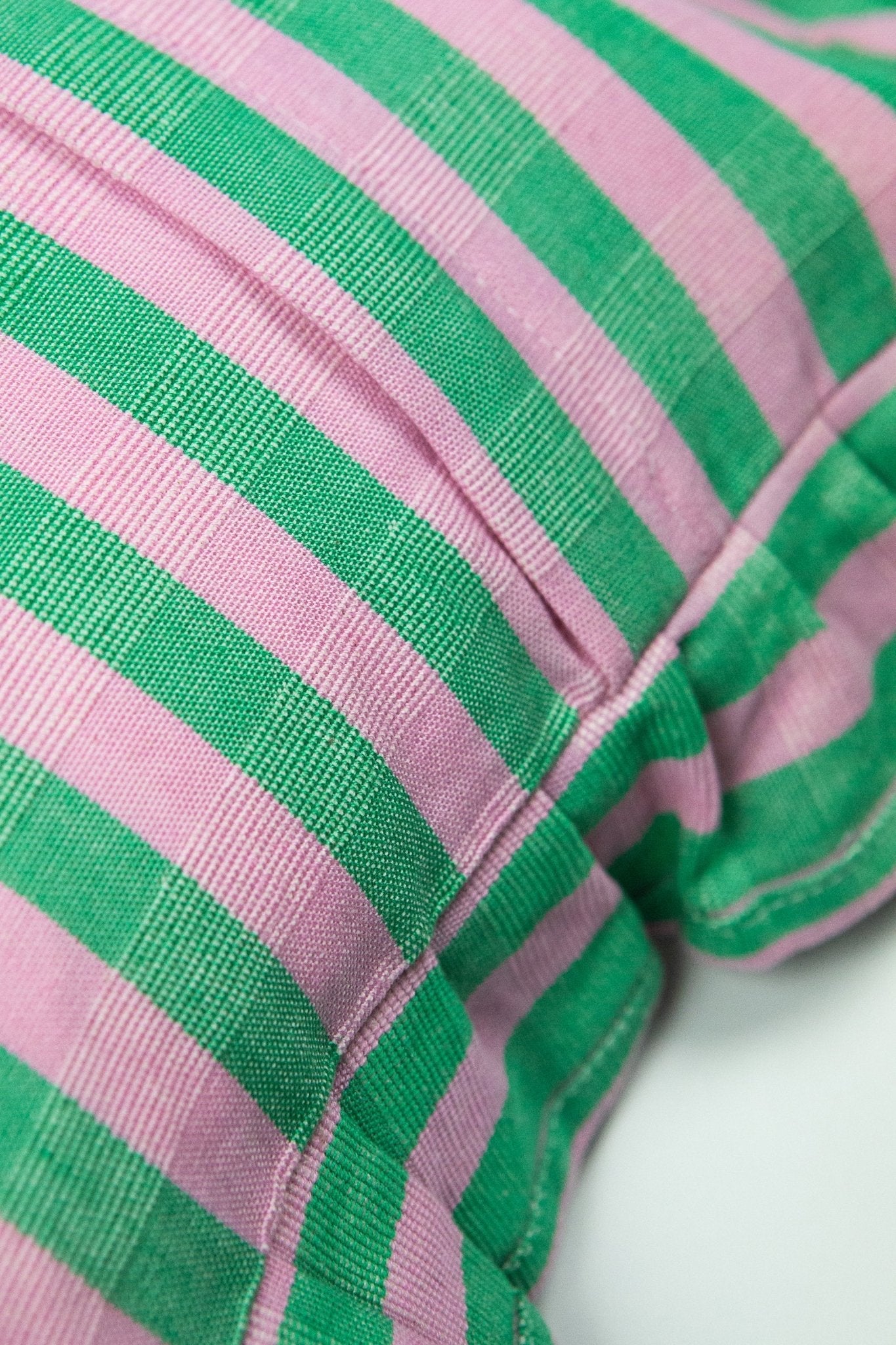 Flora Stripe Pillow