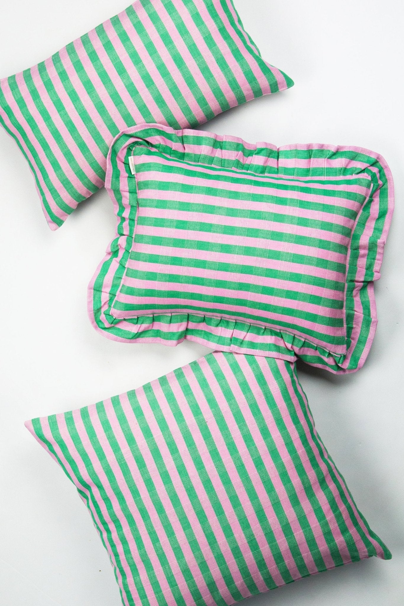 Flora Stripe Pillow