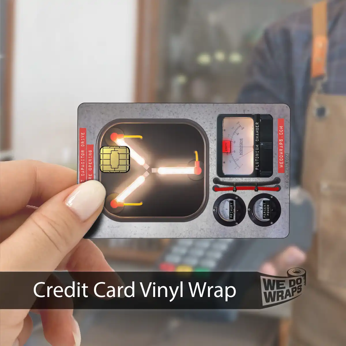 Flux Capacitor | NFC Key Card Wrap