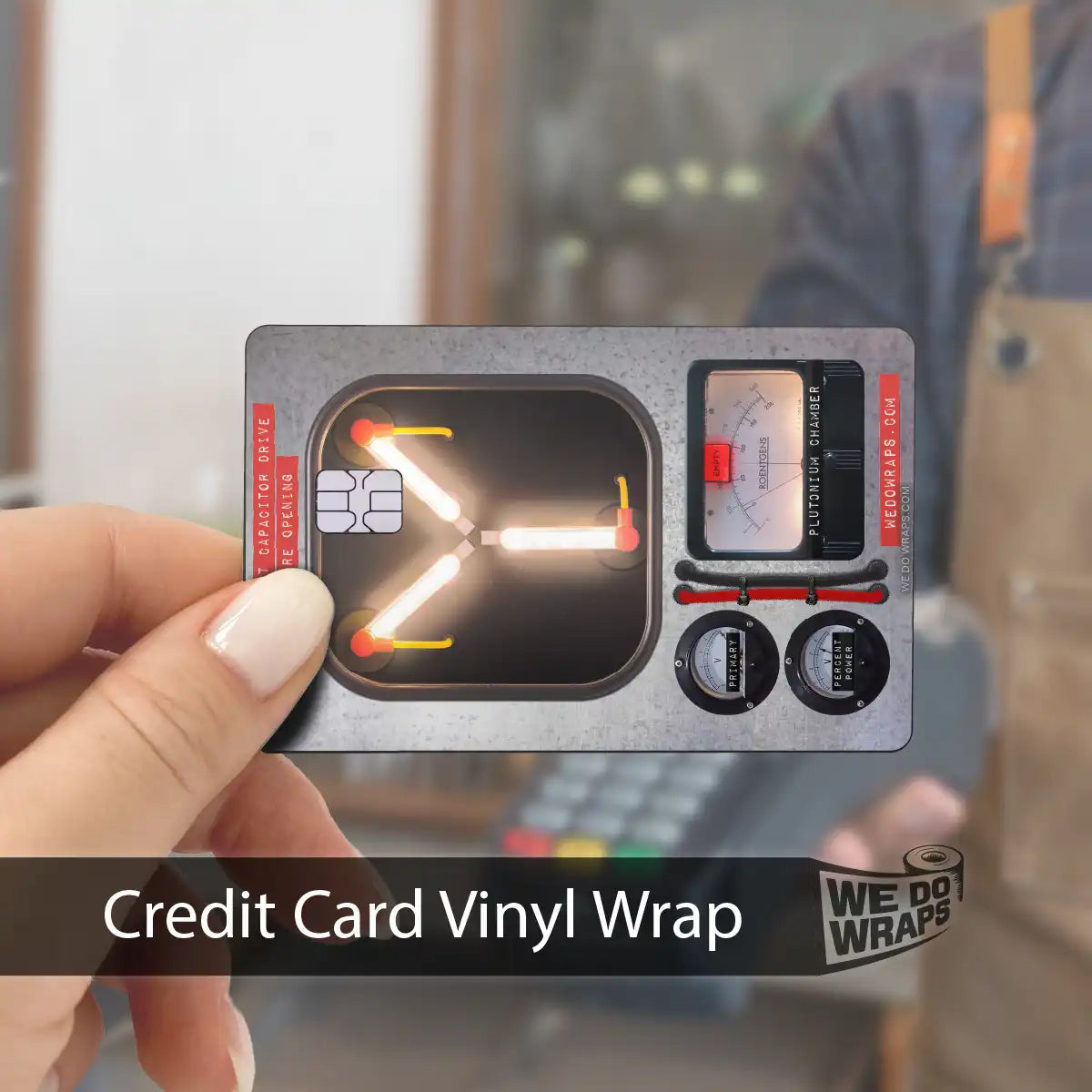 Flux Capacitor | NFC Key Card Wrap