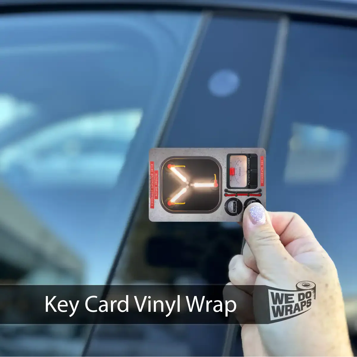 Flux Capacitor | NFC Key Card Wrap