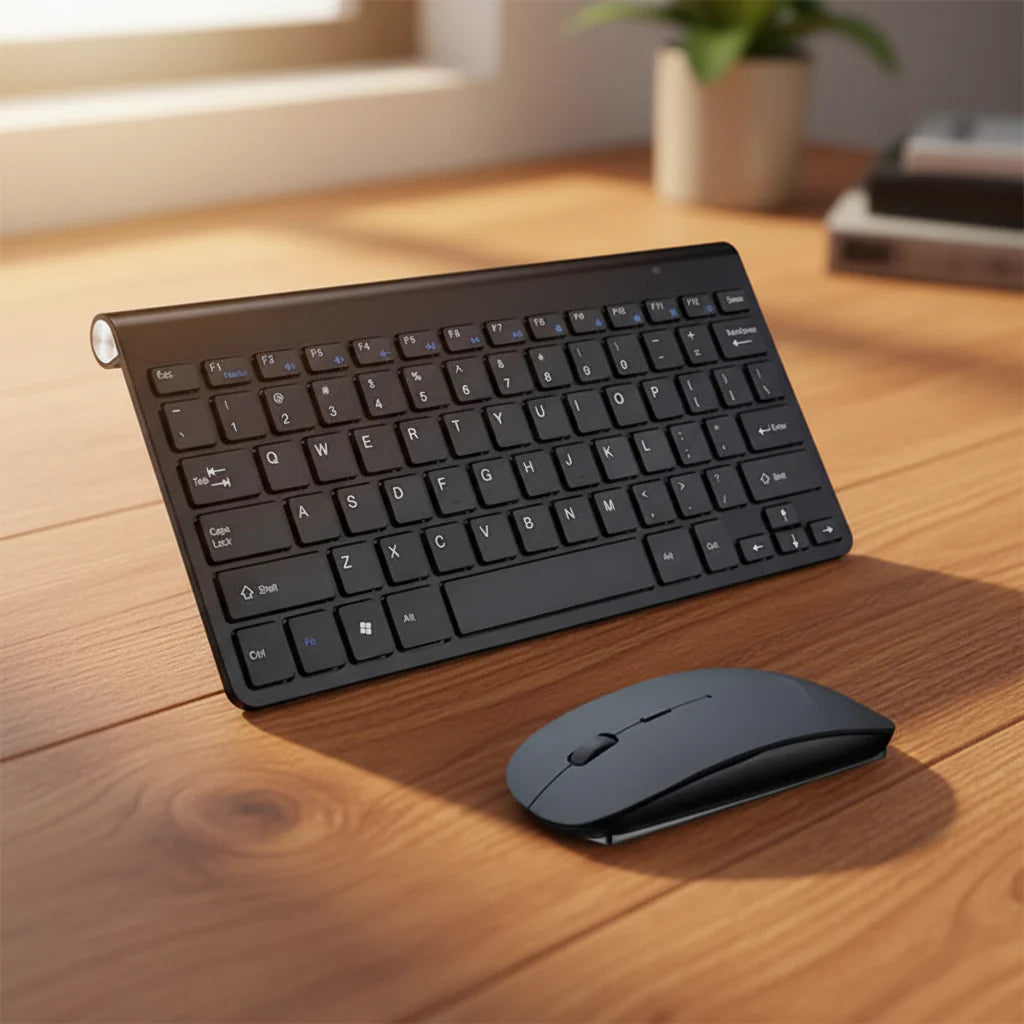 2.4 GHz Wireless Mini Keyboard And Optical Mouse Set