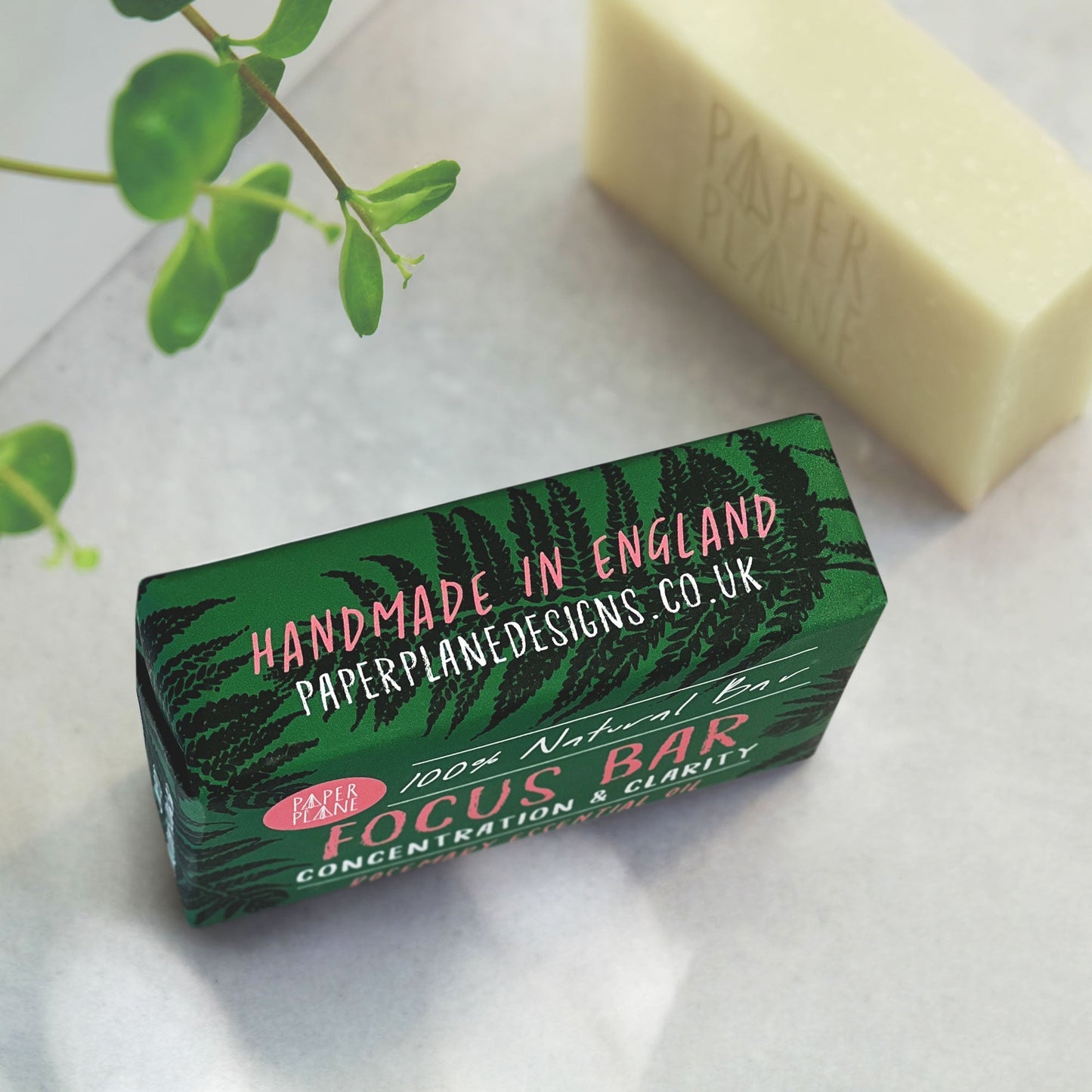 Focus Bar 100% Natural Vegan Rosemary Soap-2