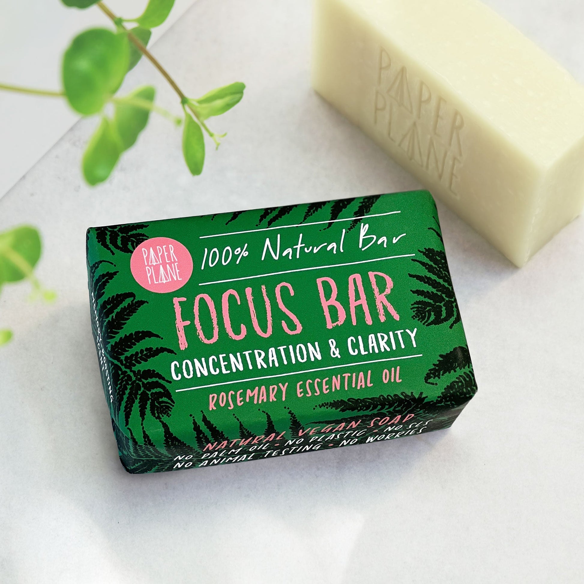 Focus Bar 100% Natural Vegan Rosemary Soap-0