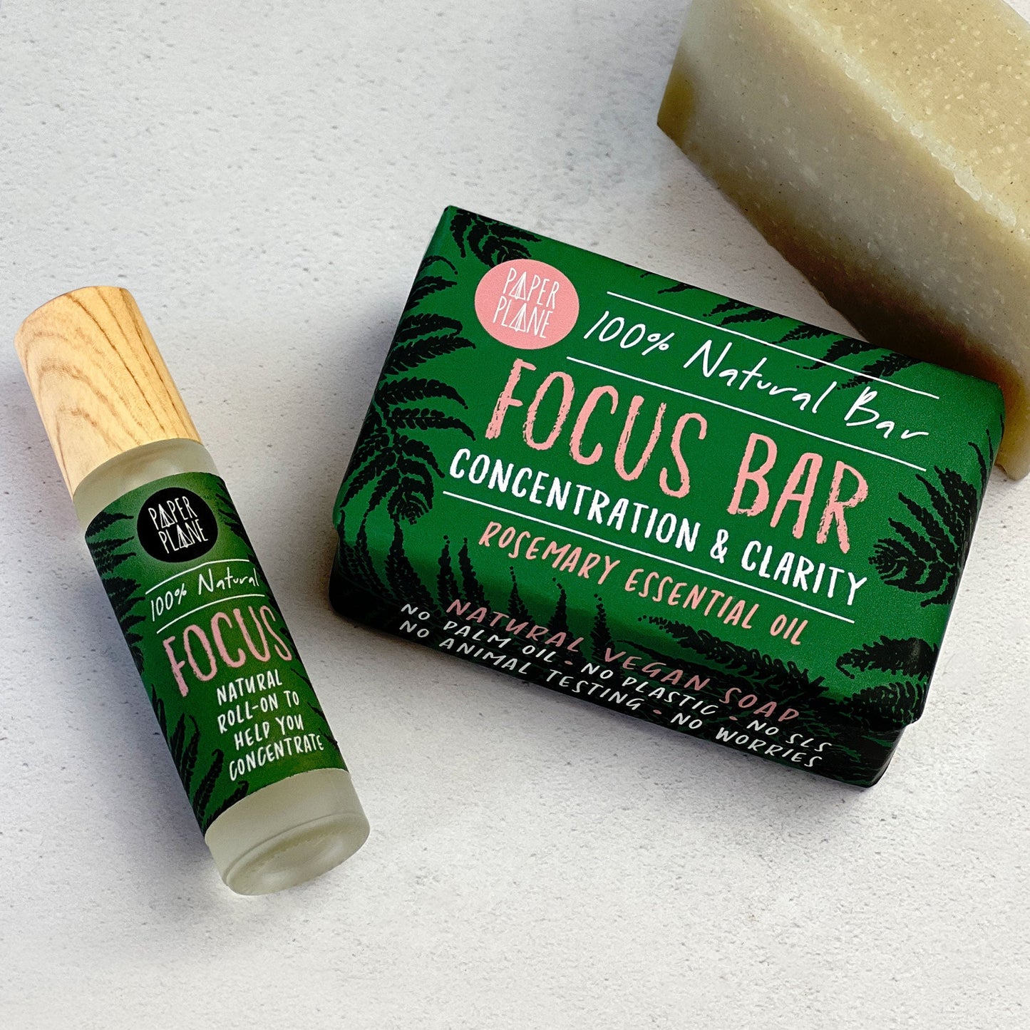 Focus Bar 100% Natural Vegan Rosemary Soap-3