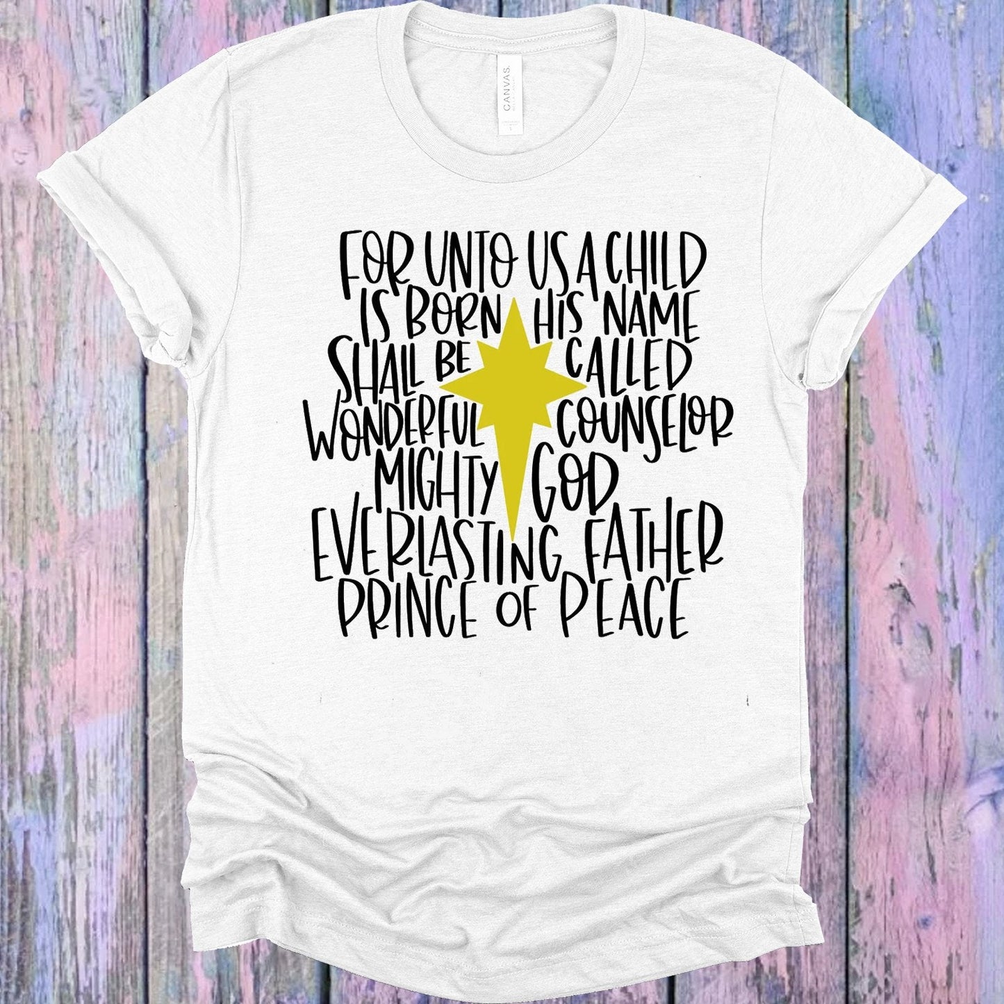 For Unto Us a Child is Born Graphic Tee