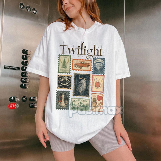'Forks Washington' Inspired T-shirt – Twilight Fan Merch, Bookish Gift, 'Hoa Hoa Hoa Season' Tee, Team Jacob & Edward Apparel