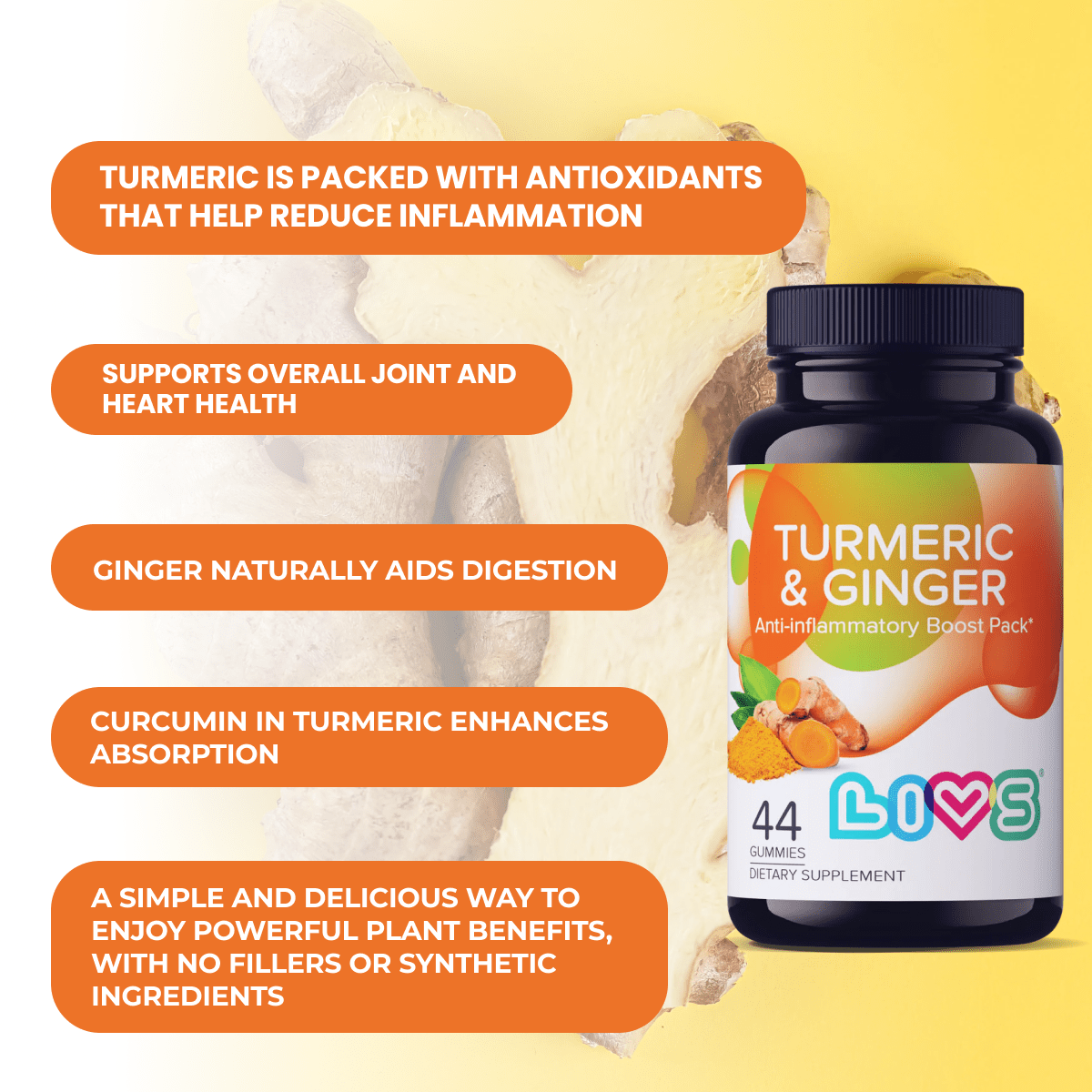 Turmeric & Ginger Gummies-2