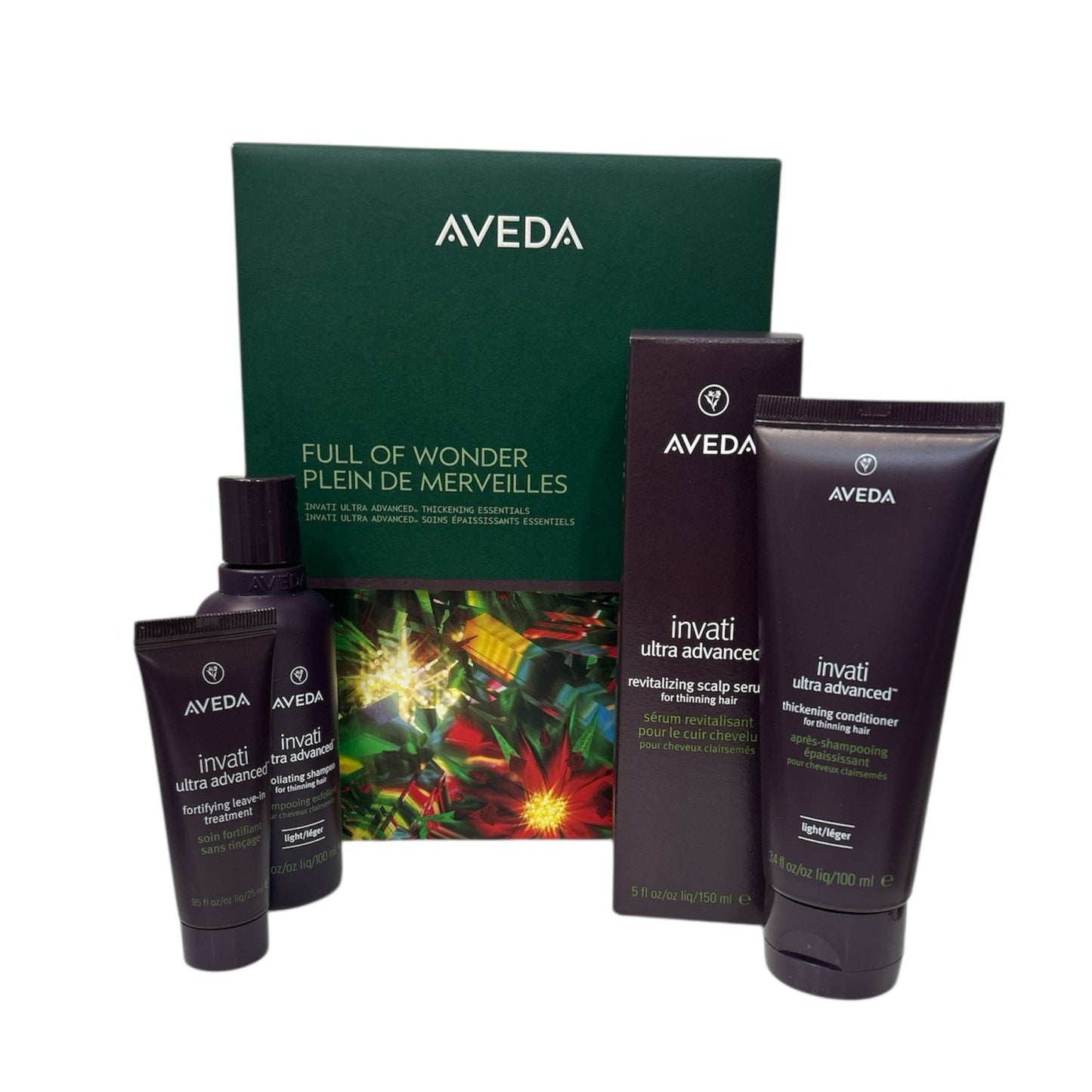 Aveda Limited-Edition Full of Wonder Invati Ultra Advanced Thickening Essentials Gift Set