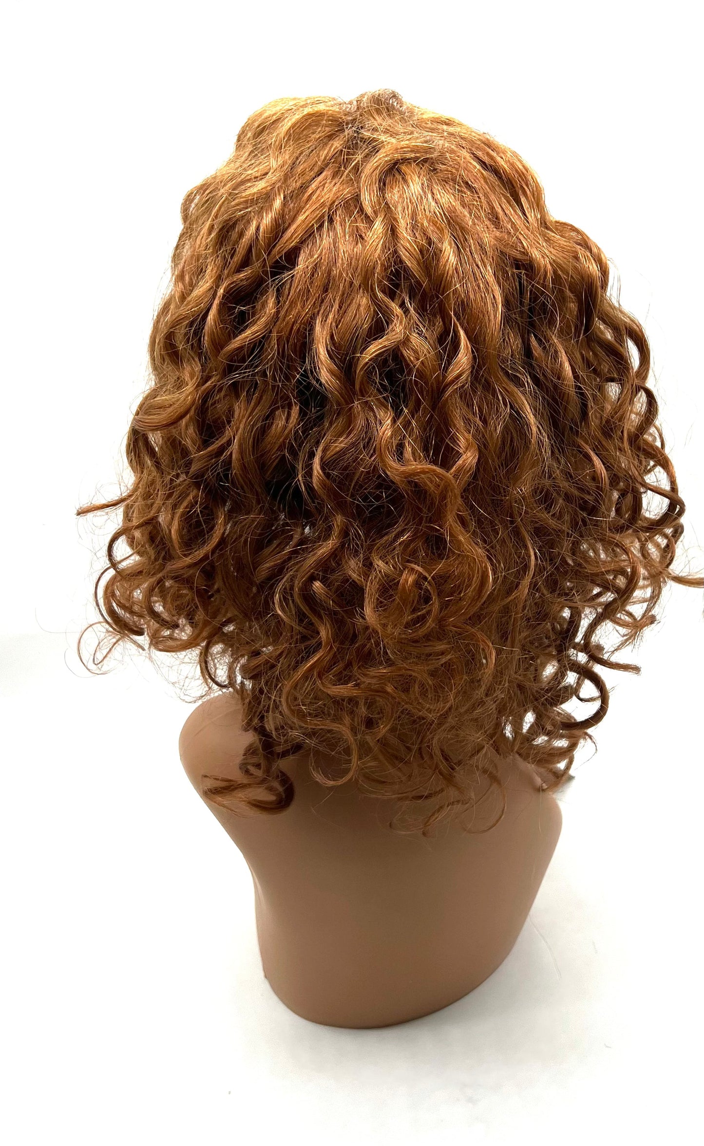 Remy Human Hair Lace Front Wig '500' (curly) 15" long
