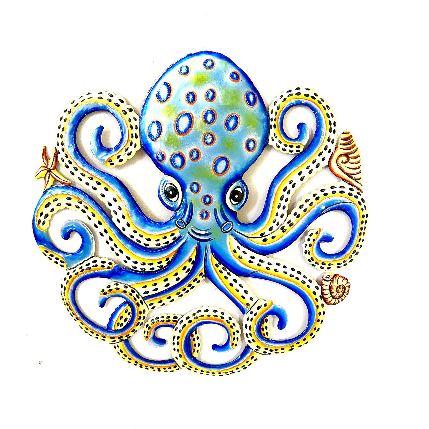 Blue- Yellow Octopus