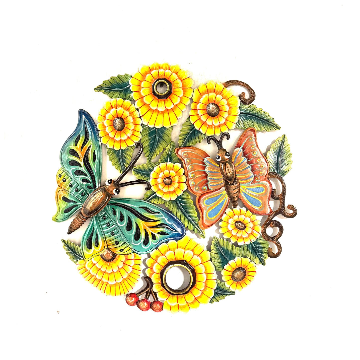 Oil Drum Top Butterfly