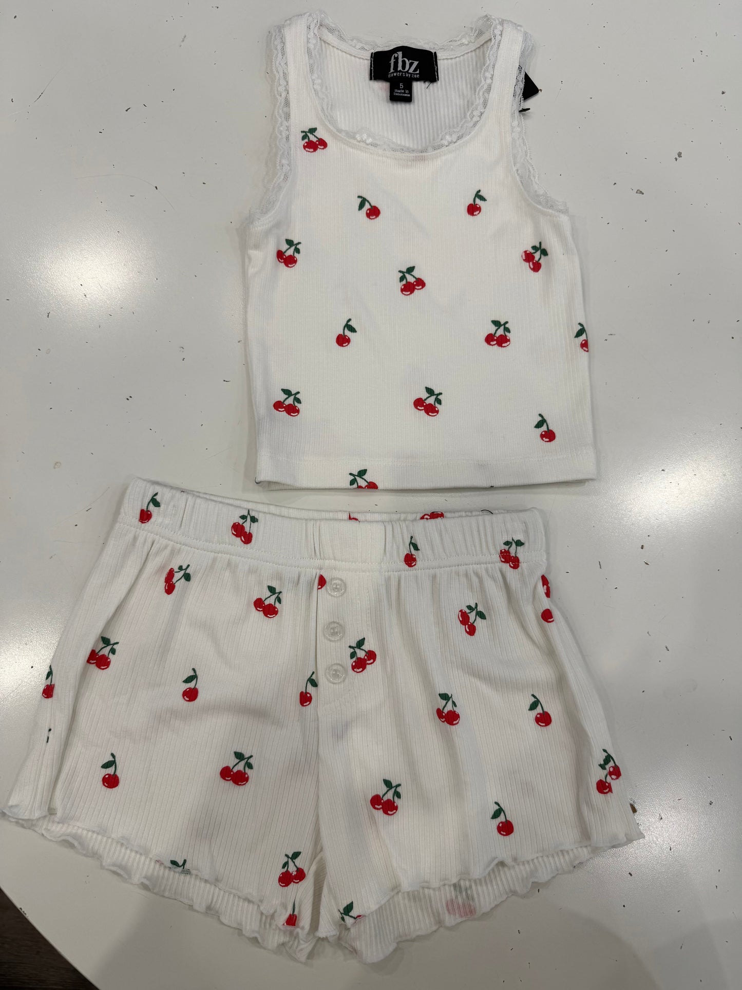 FBZ- Cherry Tank and Short set