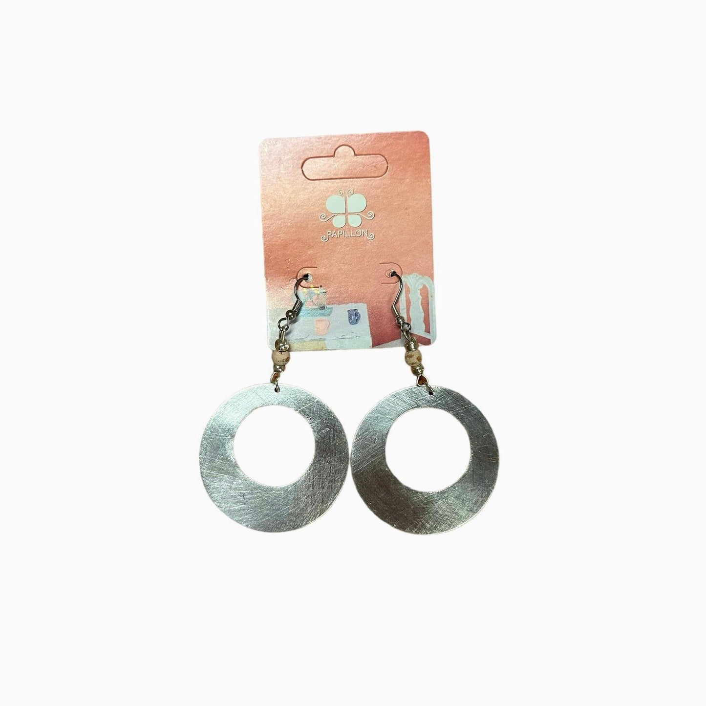 Dangle Donut Earring- Smooth