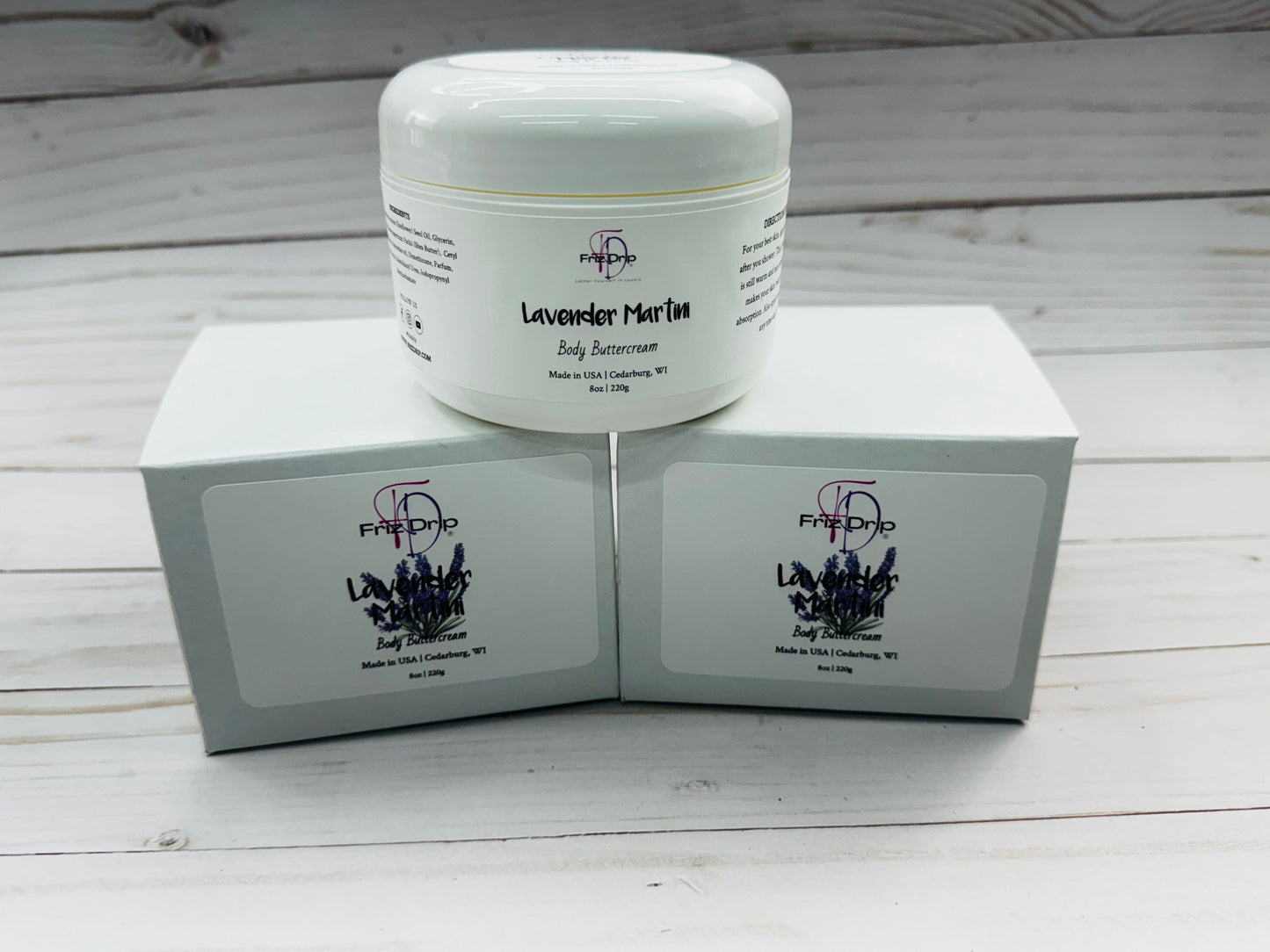 Lavender Flowers Body Cream-3