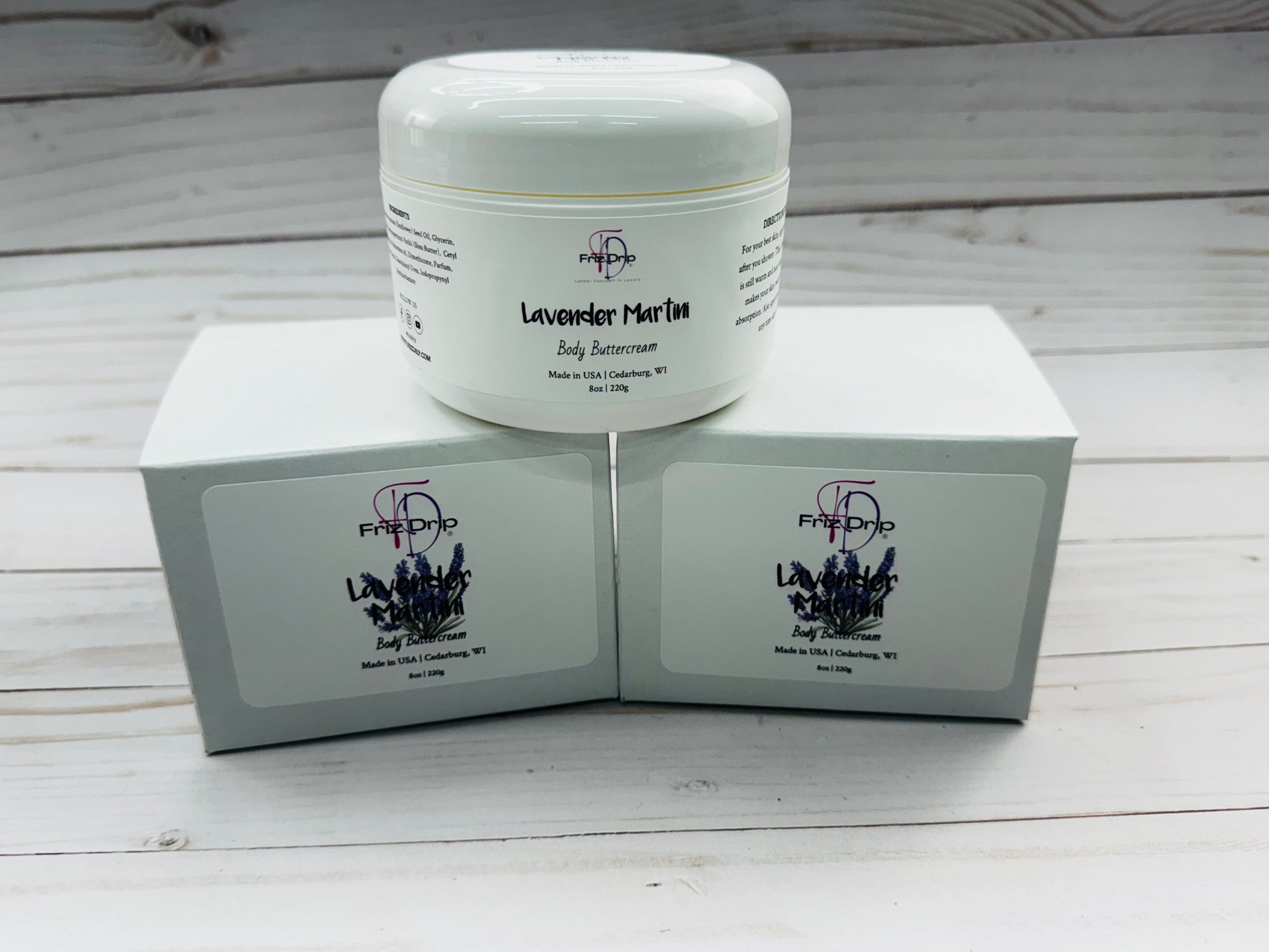 Lavender Flowers Body Cream-3