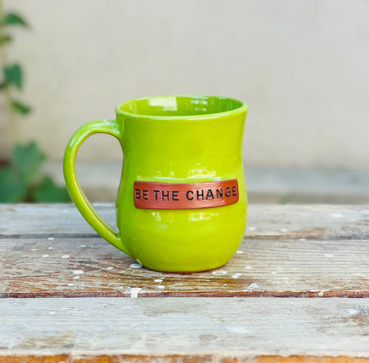 Be the Change Mug - Sour Apple
