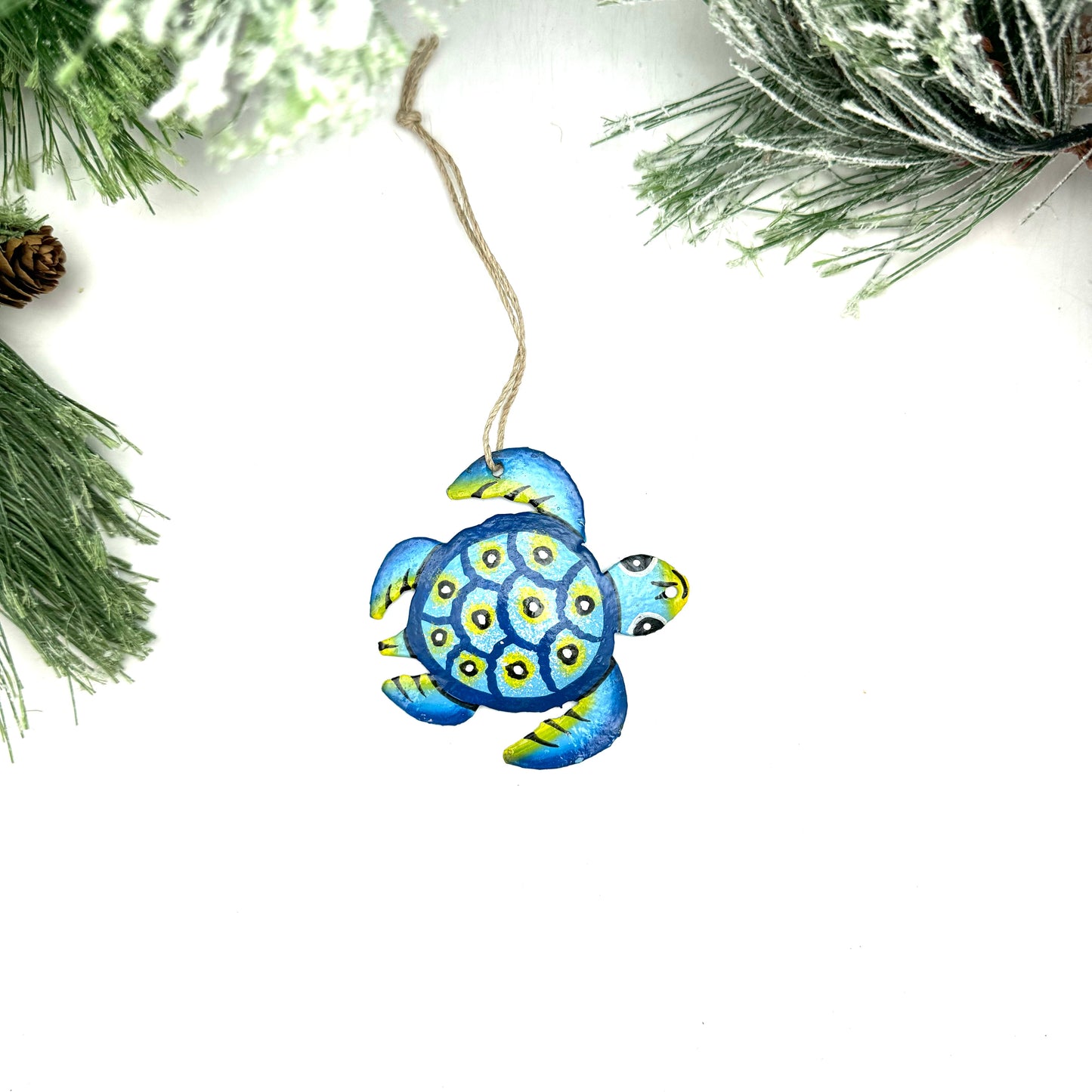 Little Blue Turtle Ornament