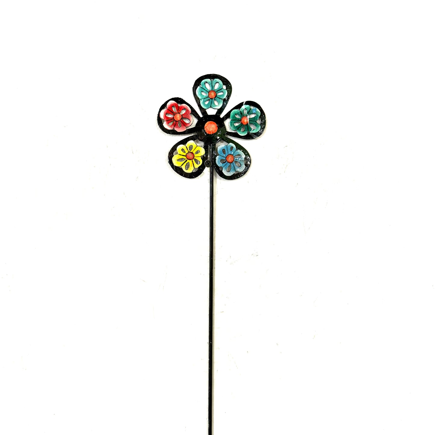 All the Colors Flower Garden Stake