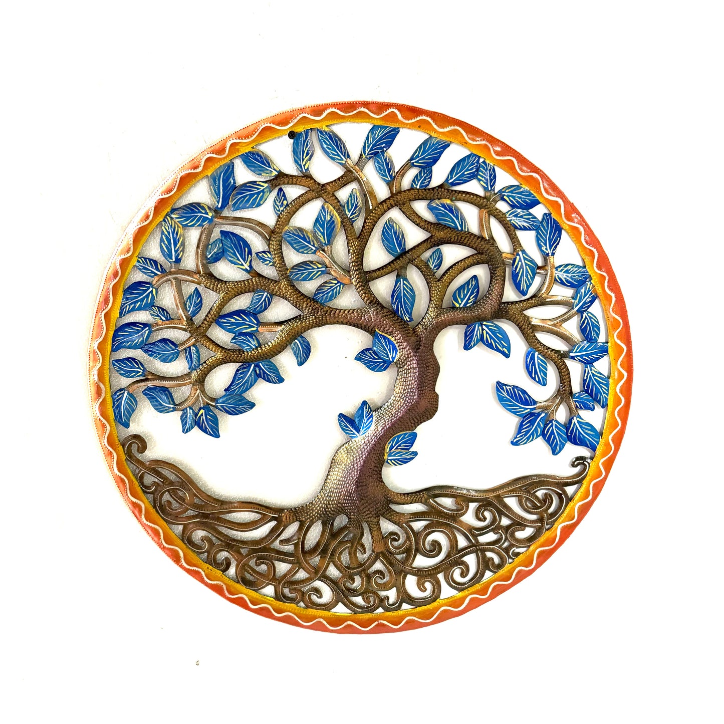 Orange and Indigo Tree of Life