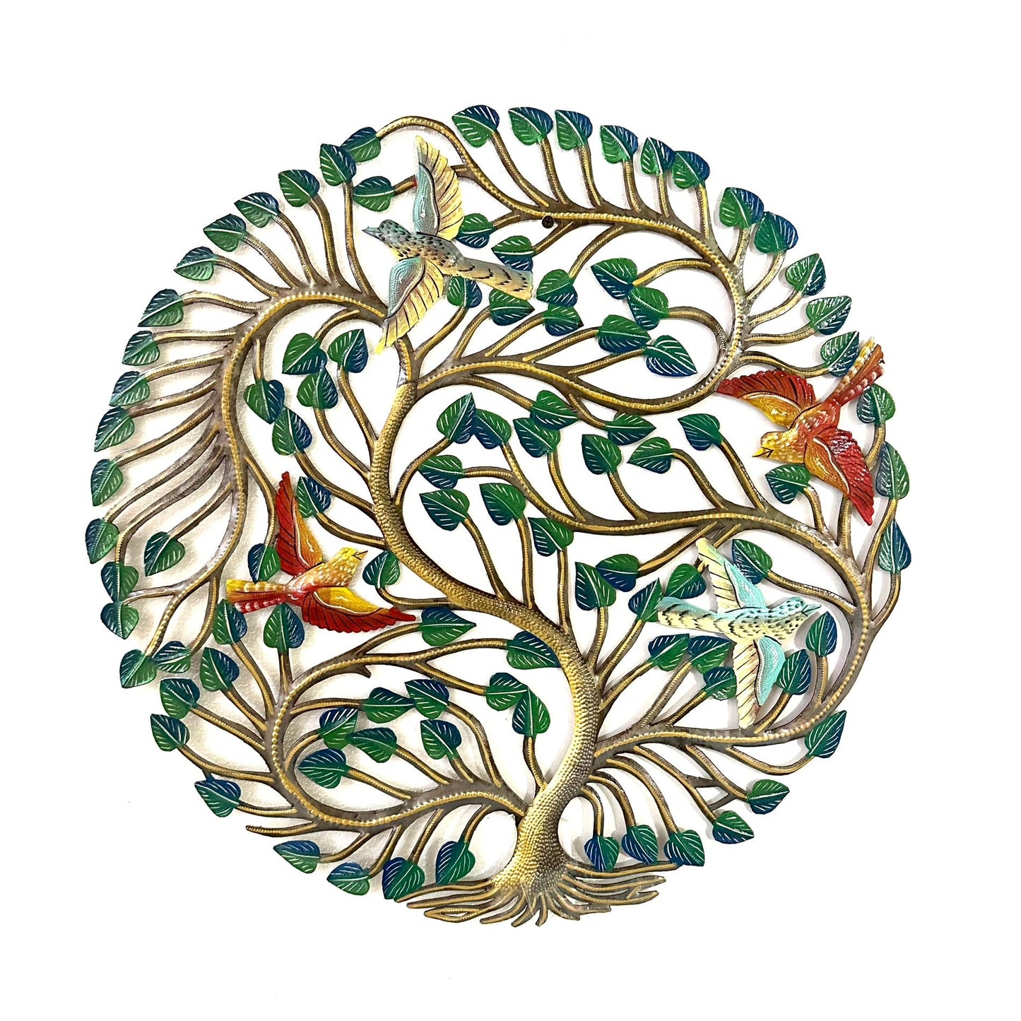 Davens Green Tree of Life with Birds