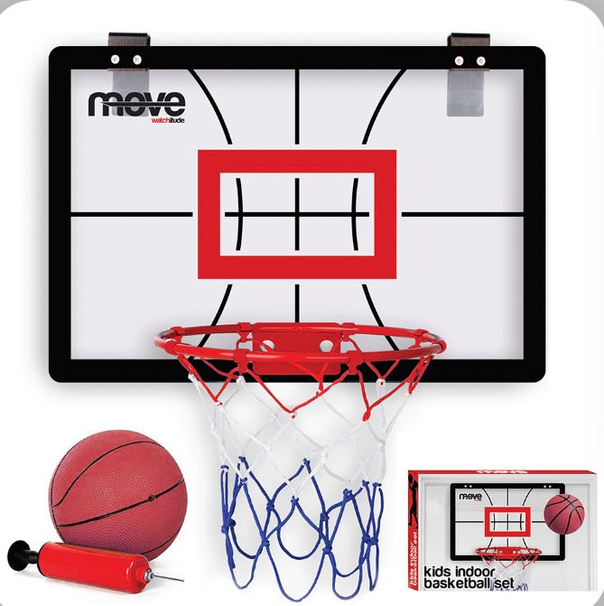 Watchitude - Kids Indoor Basketball Hoop Set