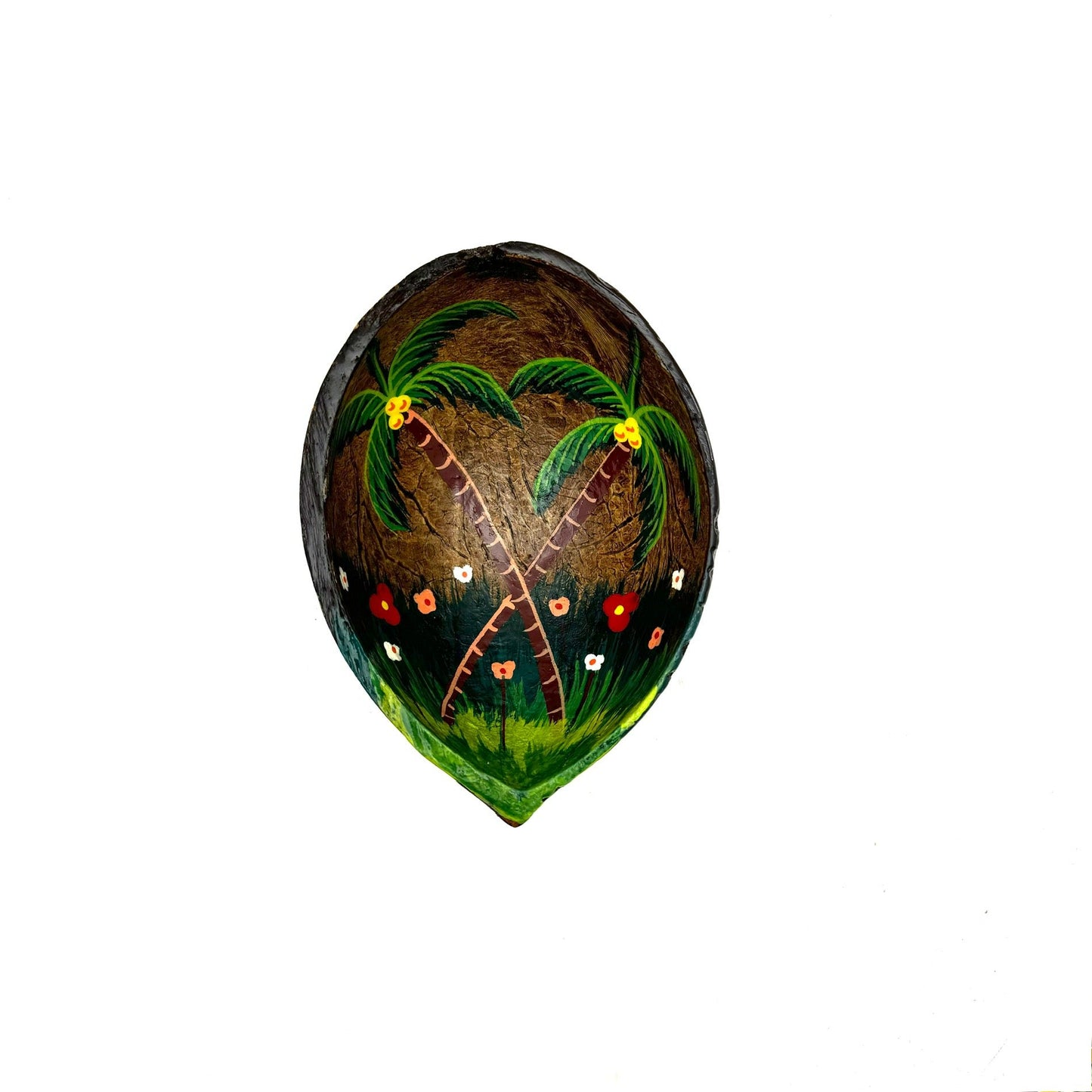 Half a Coconut Art Bowl