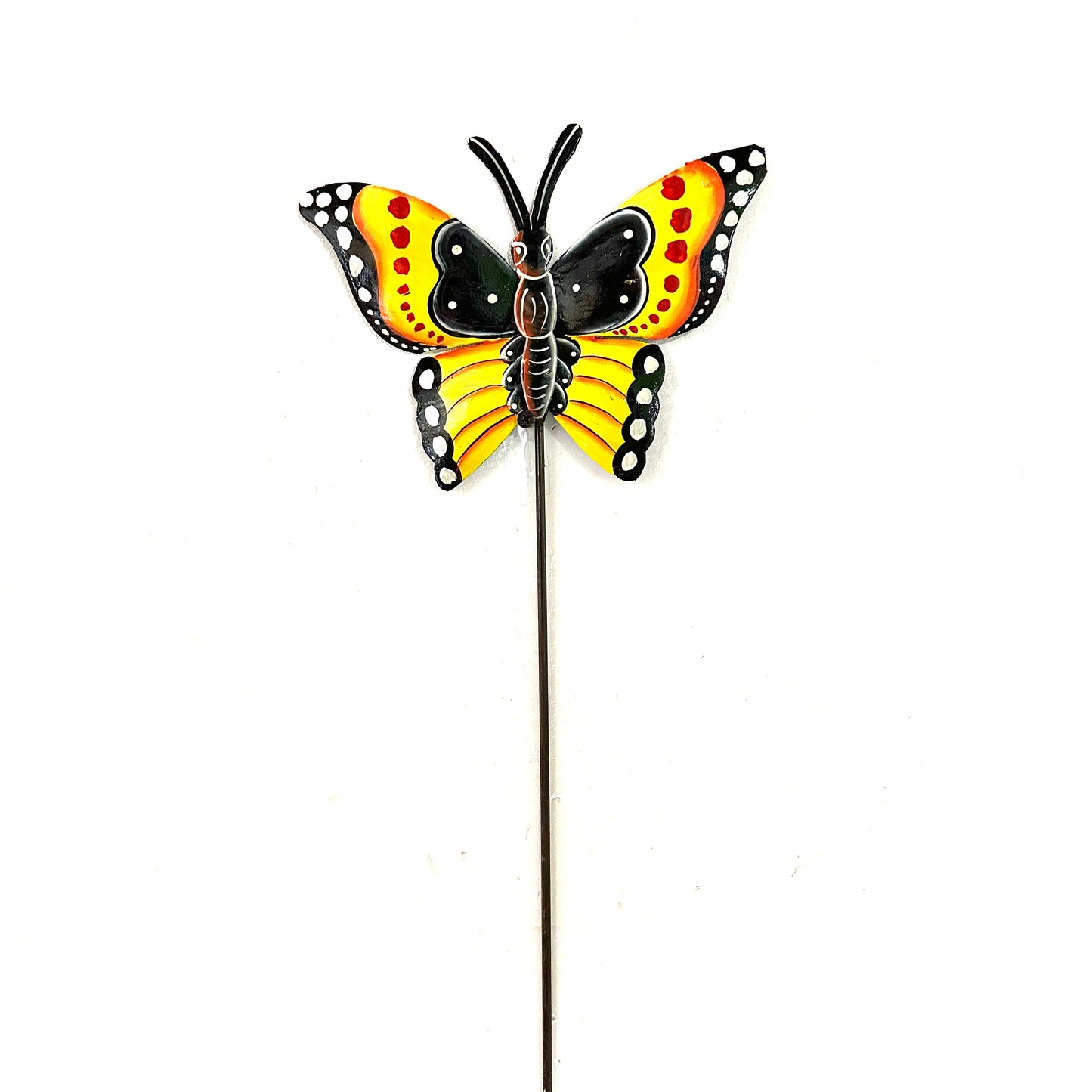 Black and Yellow Butterfly Garden Stake