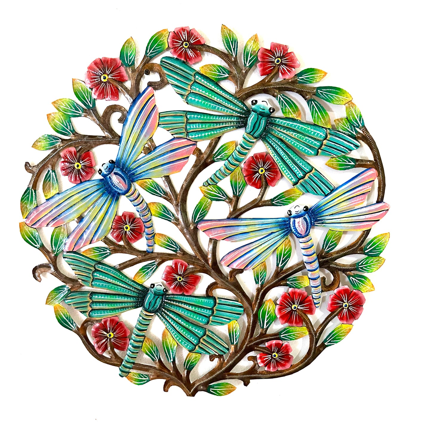 Dragonflies Round