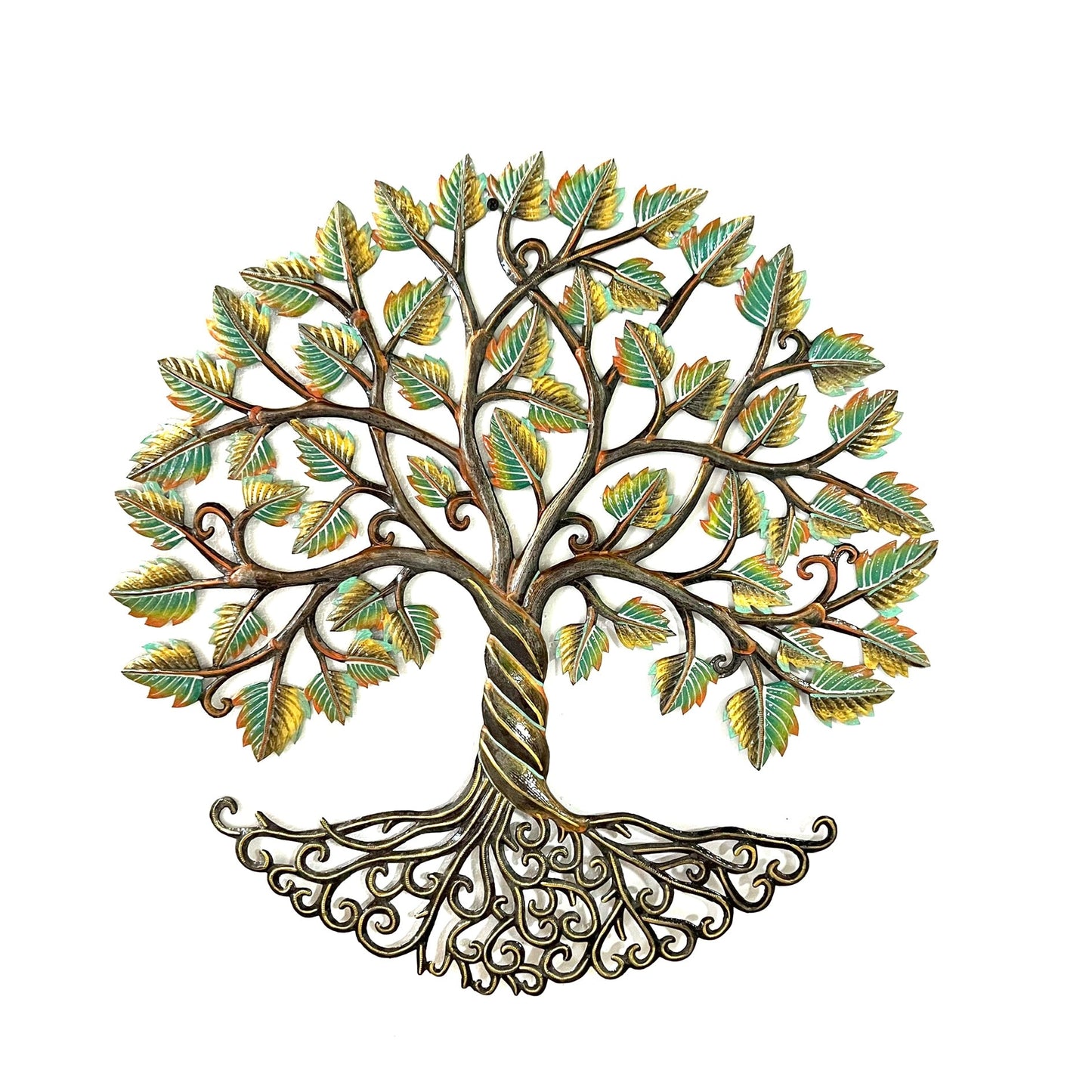 Gold and Green Tree of Life