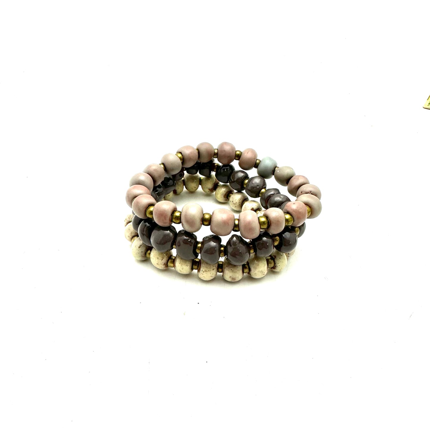 Sand and Stone Bracelet Stack