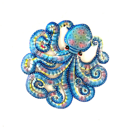 Medium Gauyo Octopus- Blue