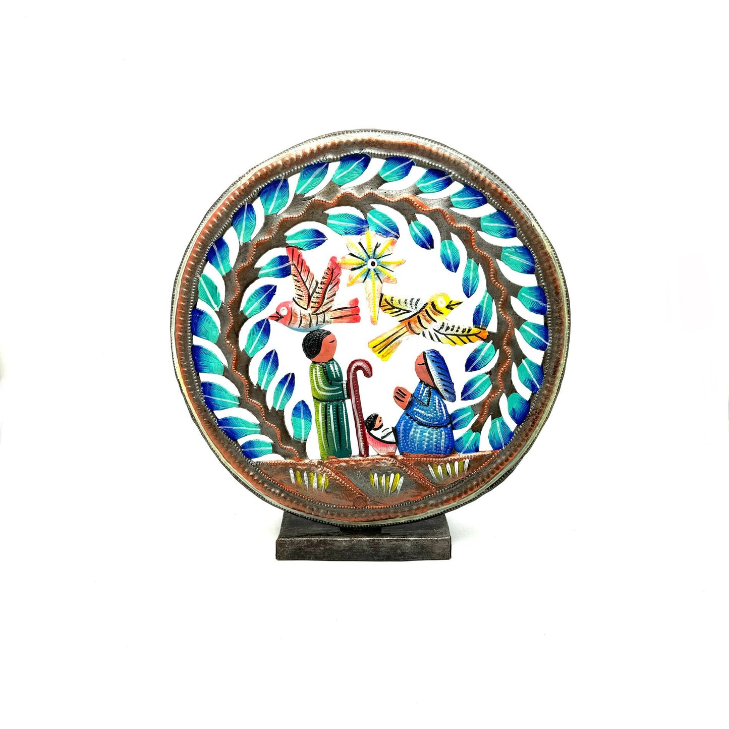Circle Standing Nativity- Painted