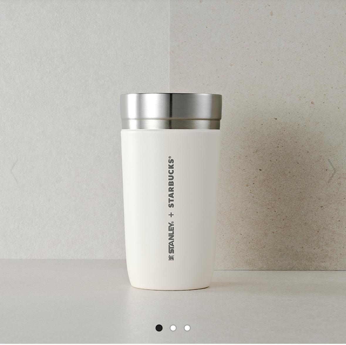 Starbucks SS Stanley Cream Iceland Tumbler 473ml (Free Engraving)-1